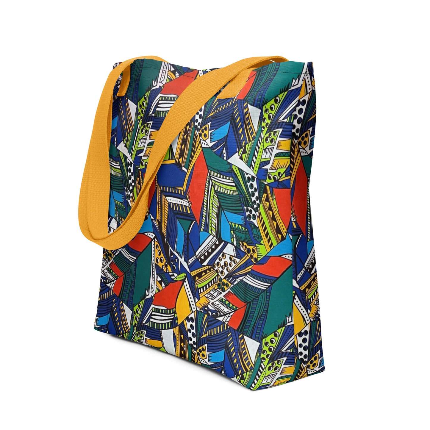 Multicolour Shapes Tote Bag