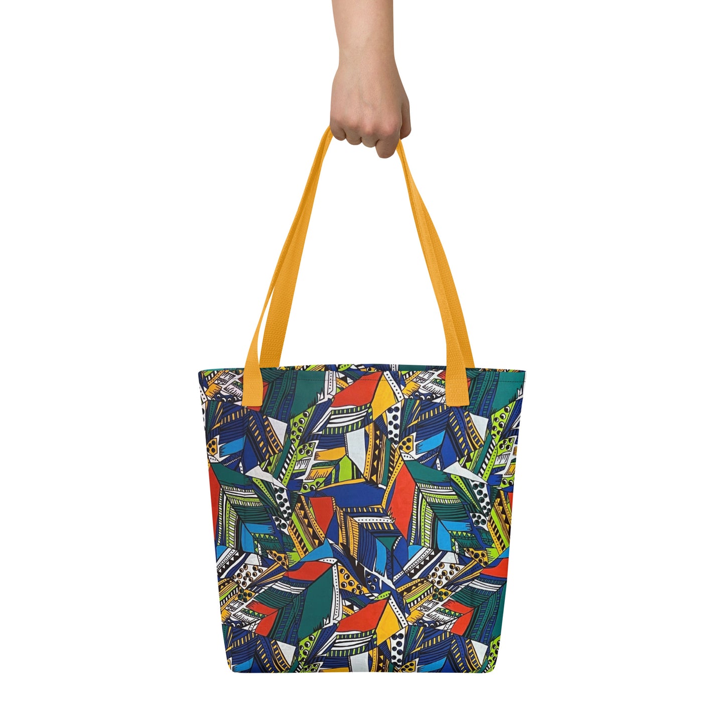 Multicolour Shapes Tote Bag