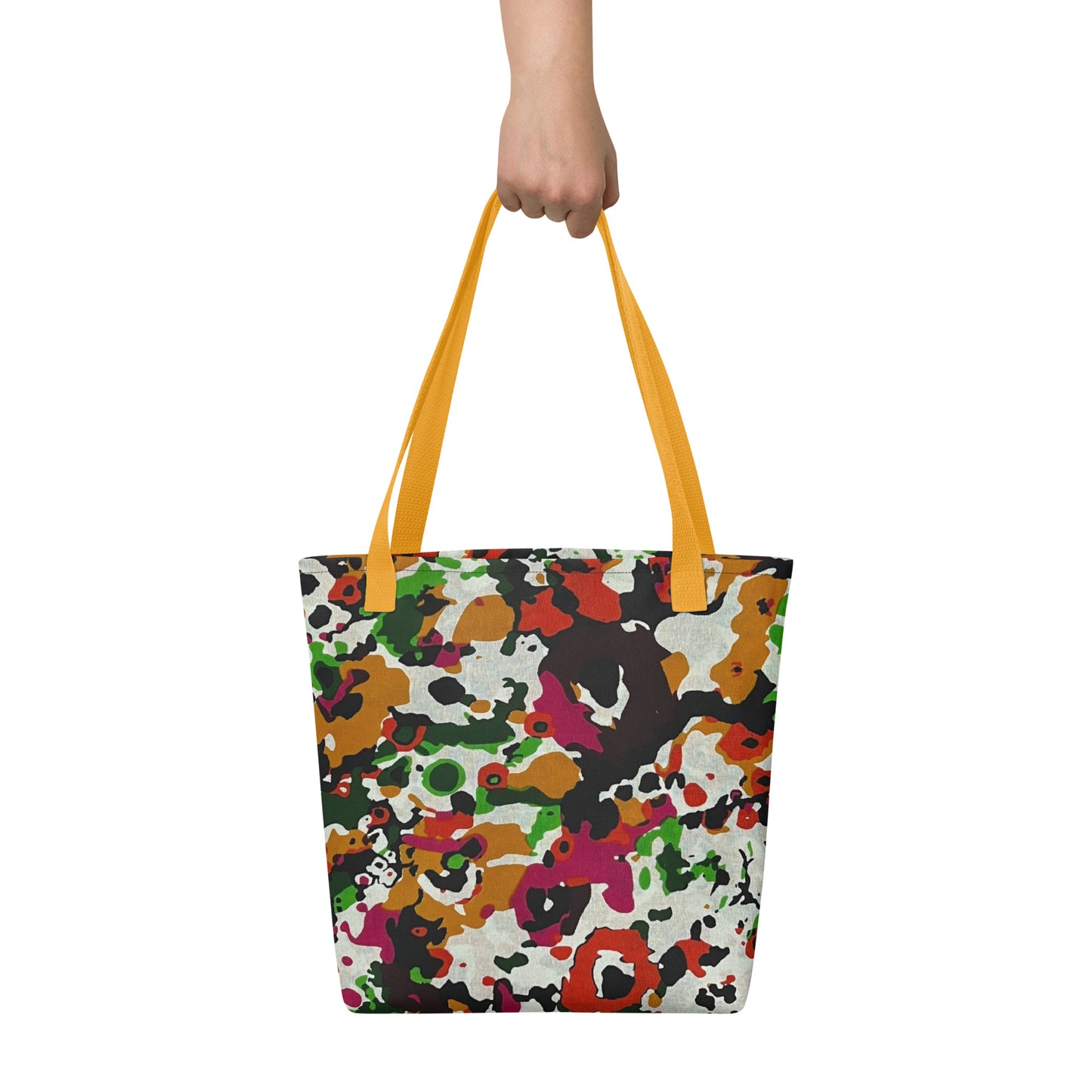 Multicolour Paint Tote Bag