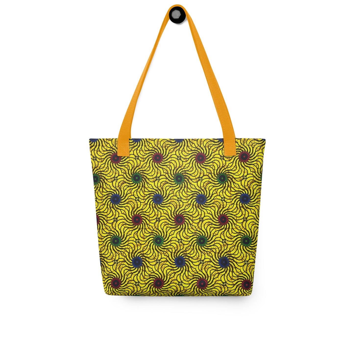 Multicolour Yellow Tote Bag