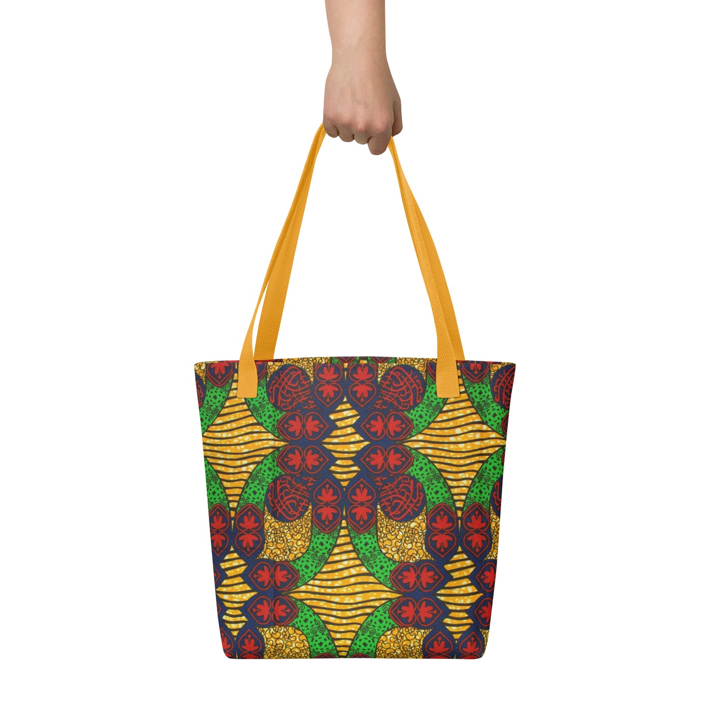 Multicolour Abstract Tote Bag