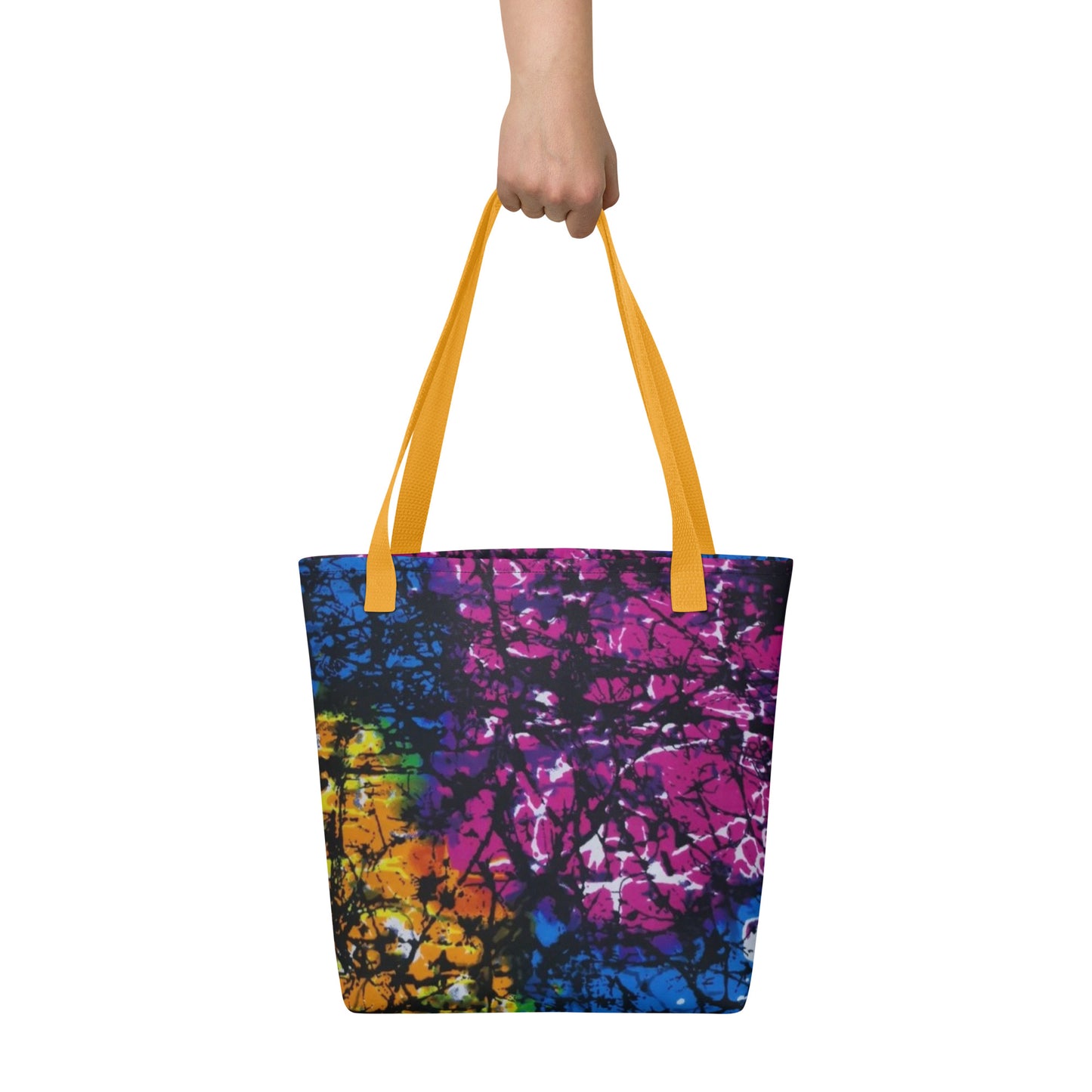 Multicolour Dye Tote Bag