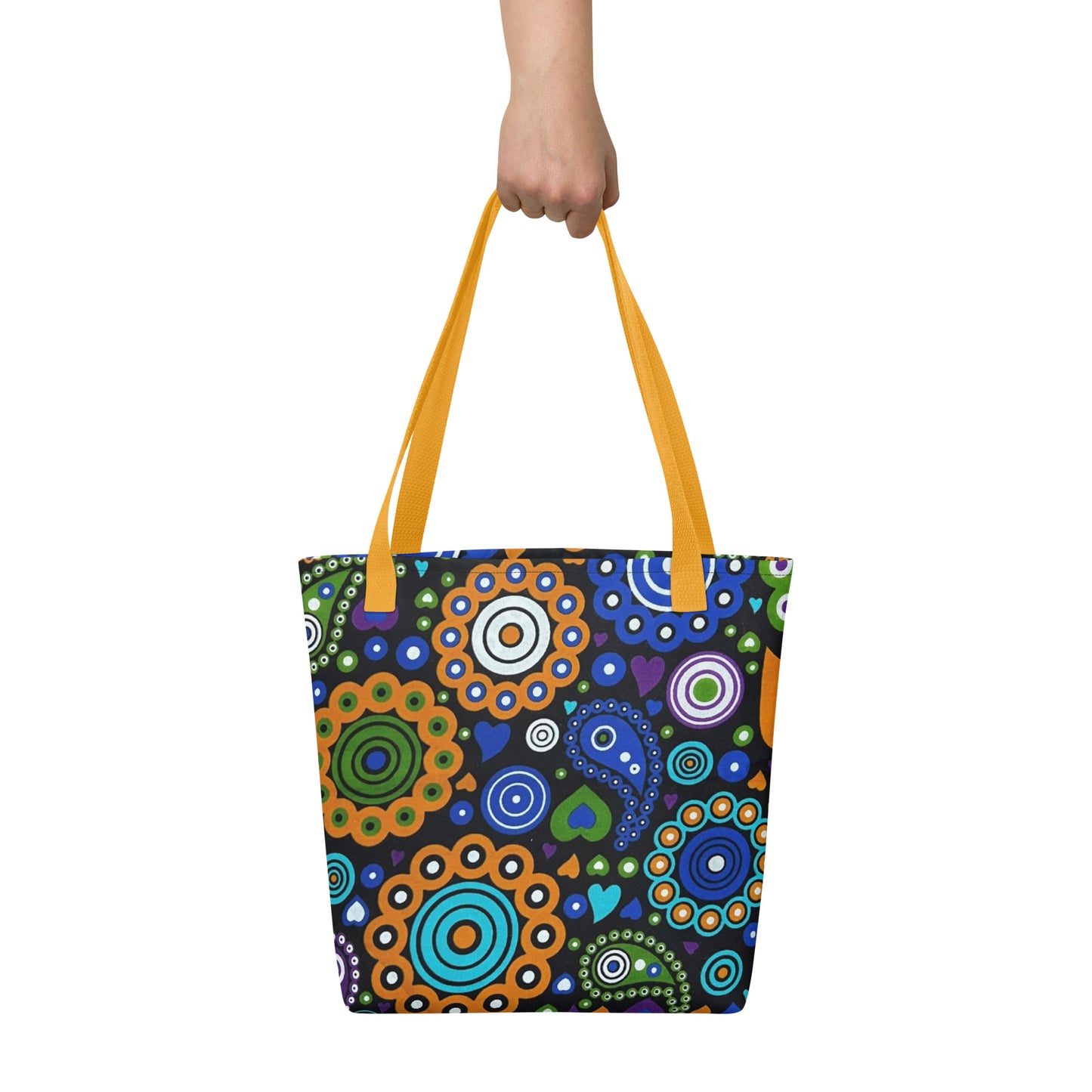 Blue Print Tote Bag