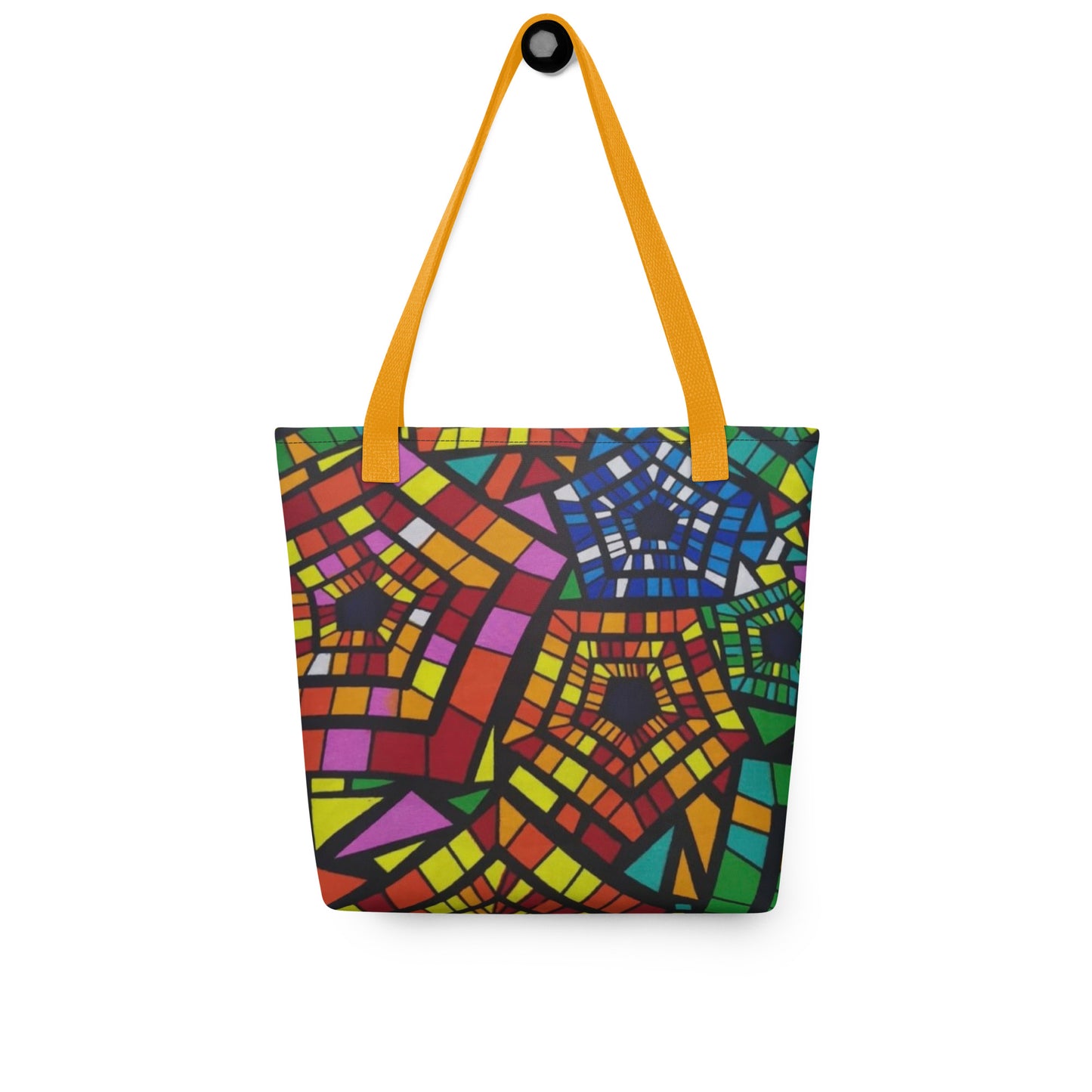 Multicolour Pentagon Tote Bag