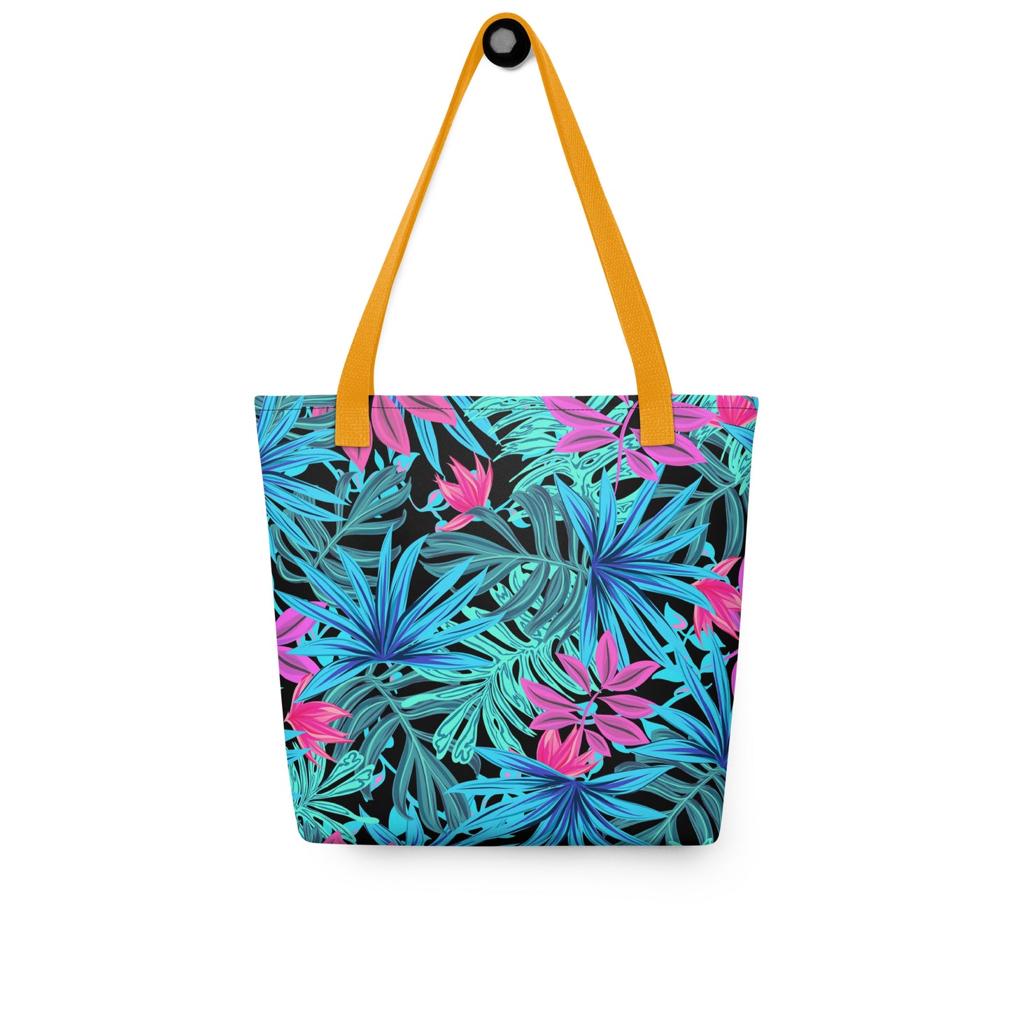 Blue Tropical Tote Bag