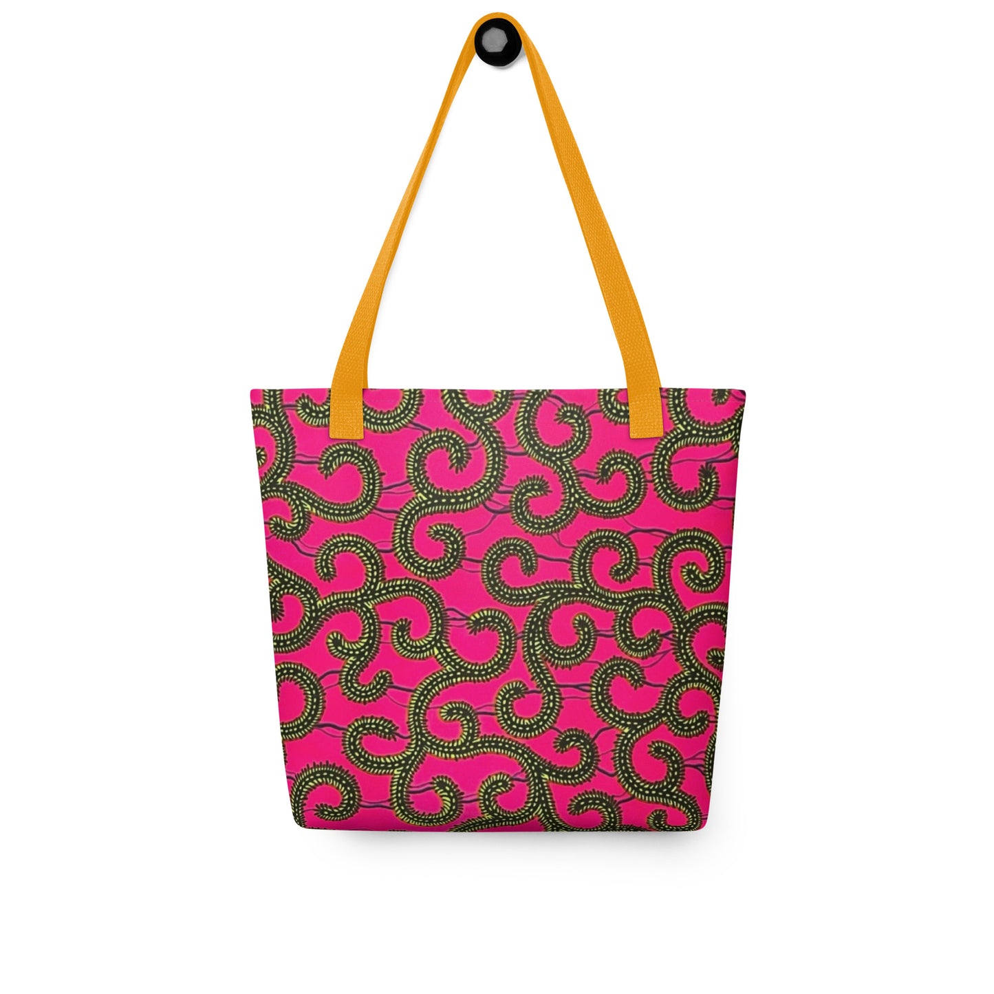 Pink Ankara Tote Bag