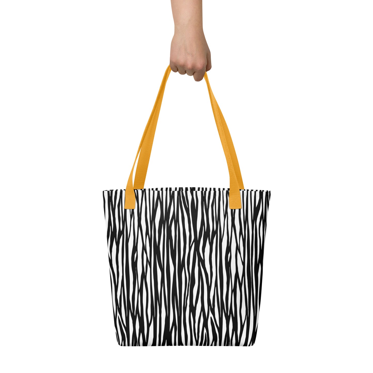 Zebra Print Tote Bag