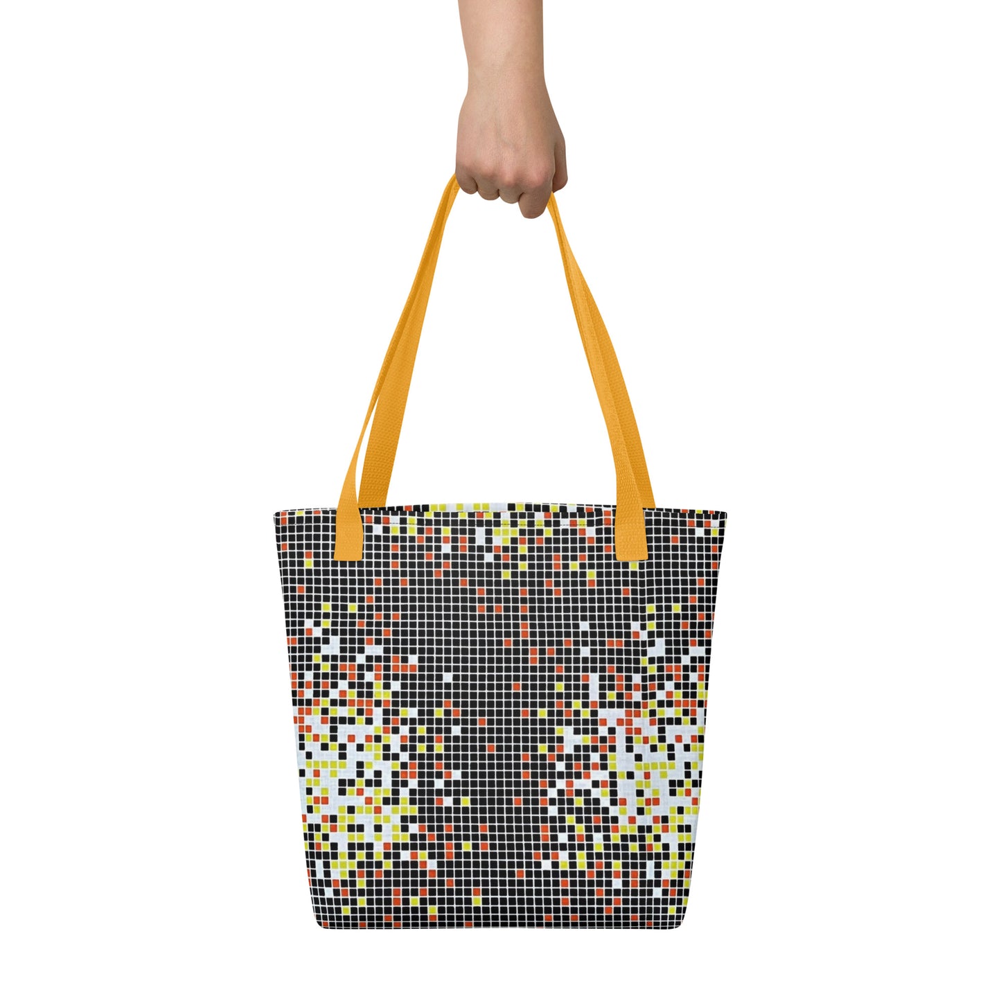 Graphic Square Tote Bag