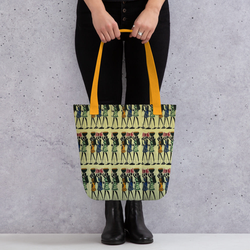 Women Art Ankara Tote Bag