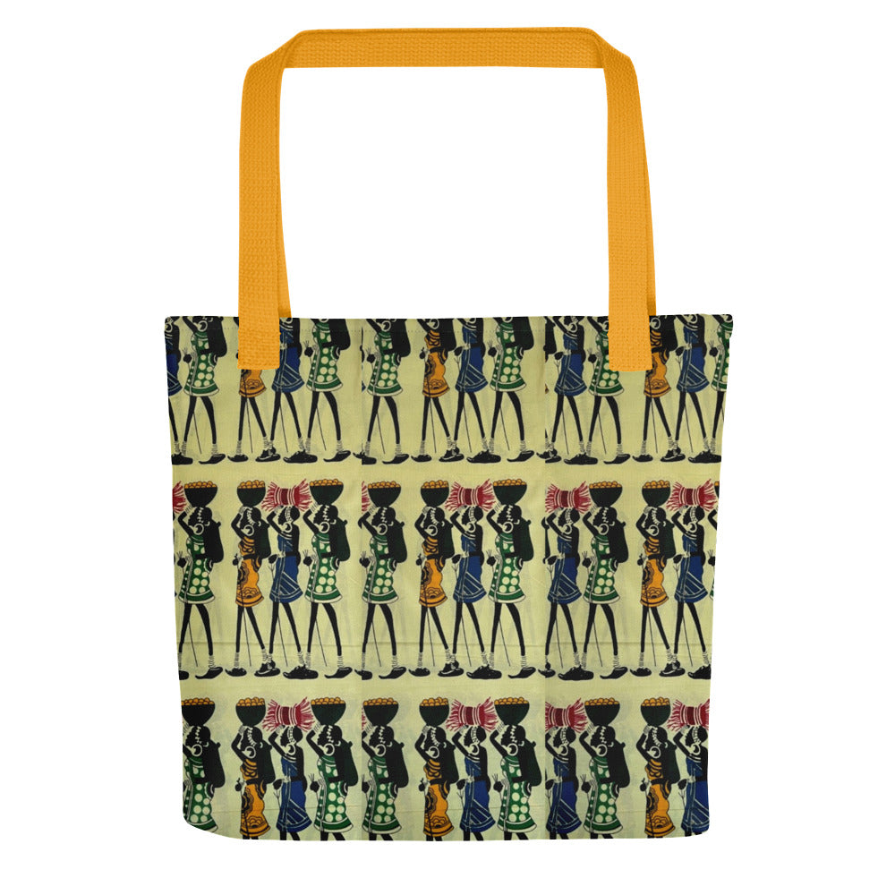 Women Art Ankara Tote Bag