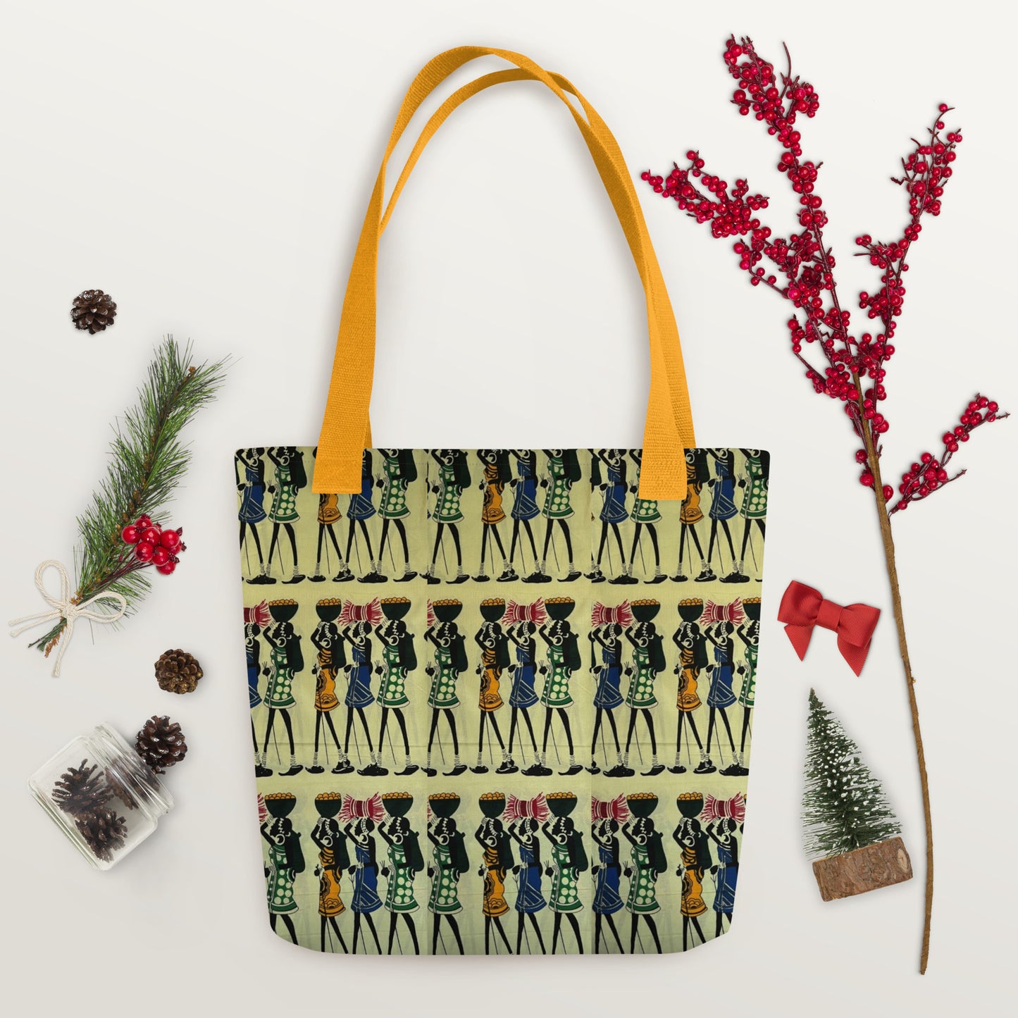 Women Art Ankara Tote Bag