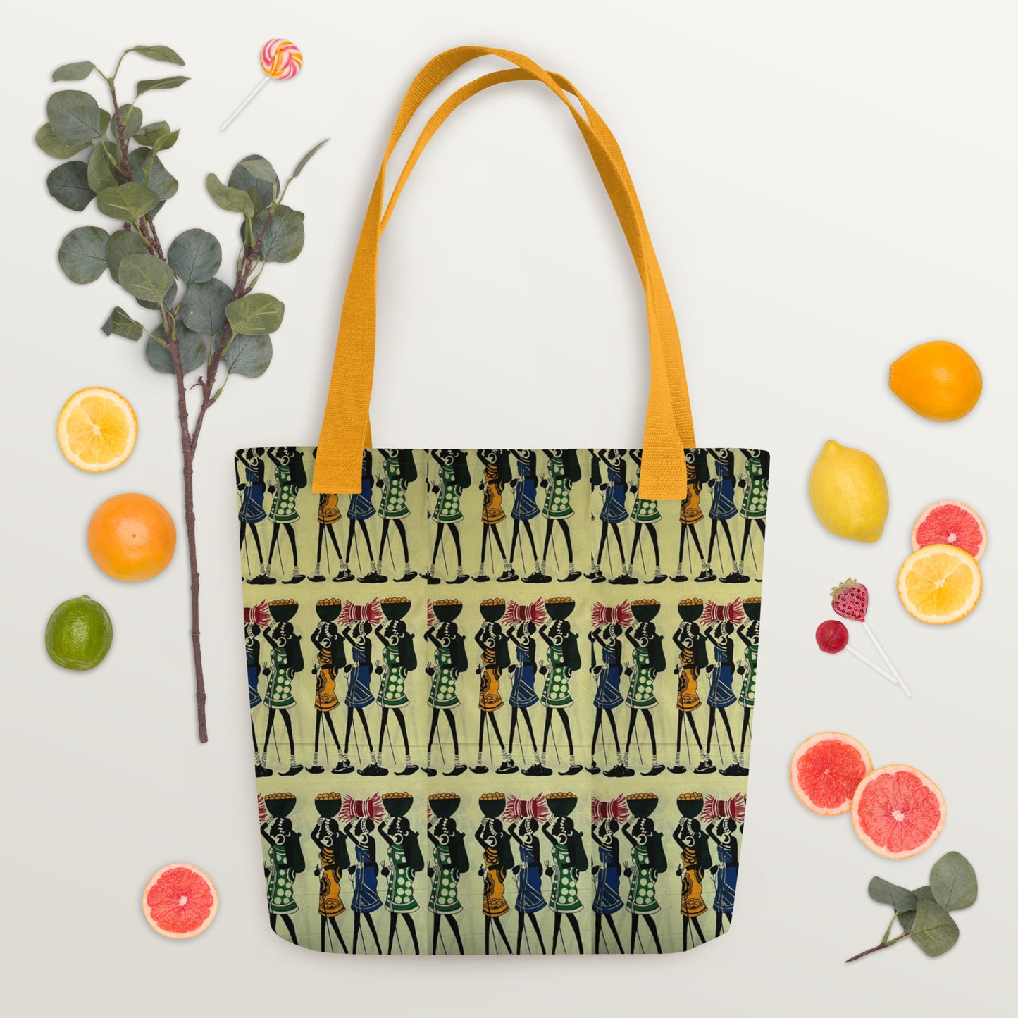 Women Art Ankara Tote Bag