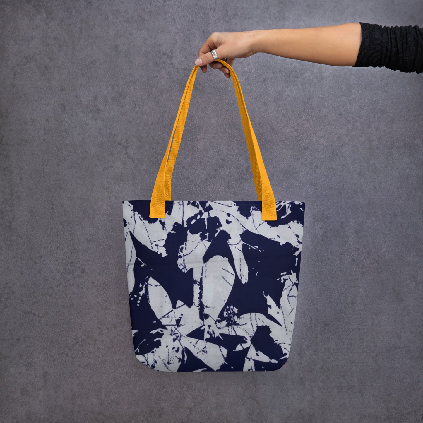 Indigo Print Tote Bag