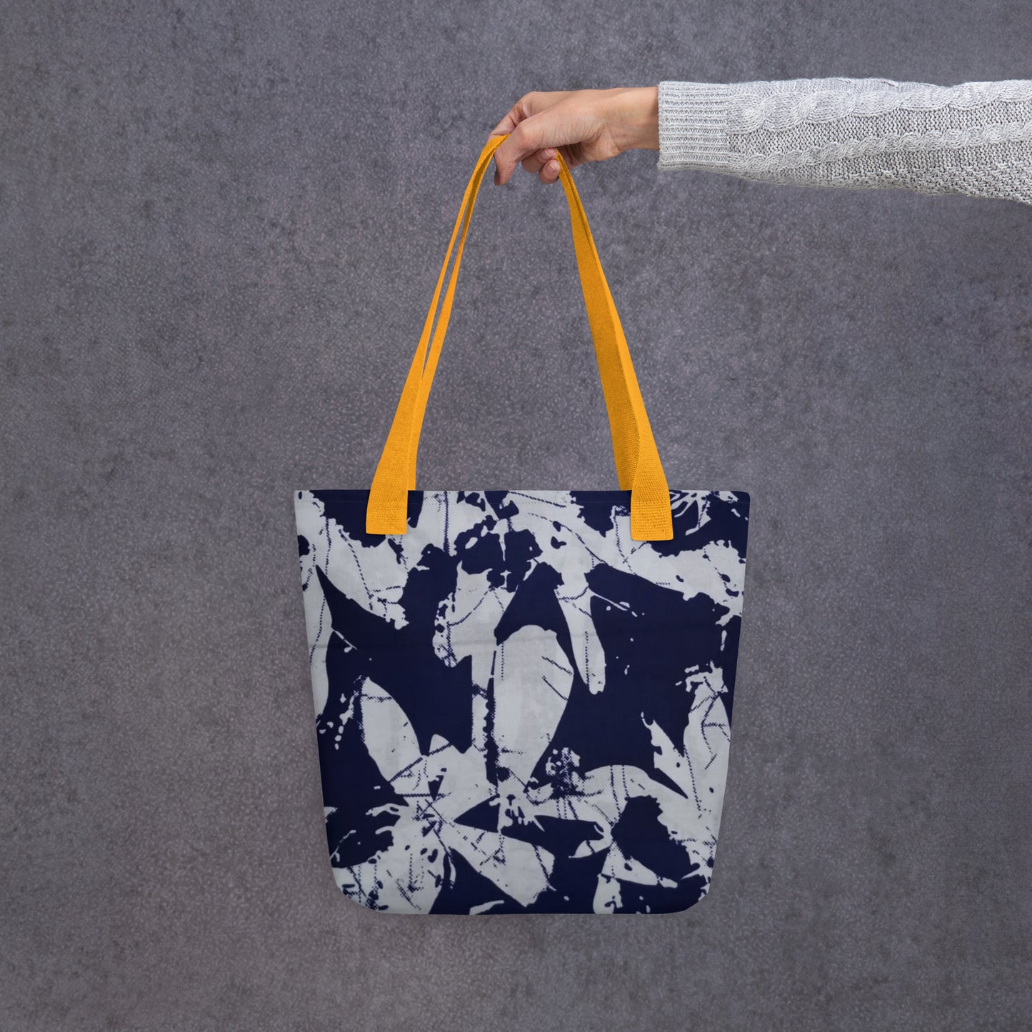 Indigo Print Tote Bag