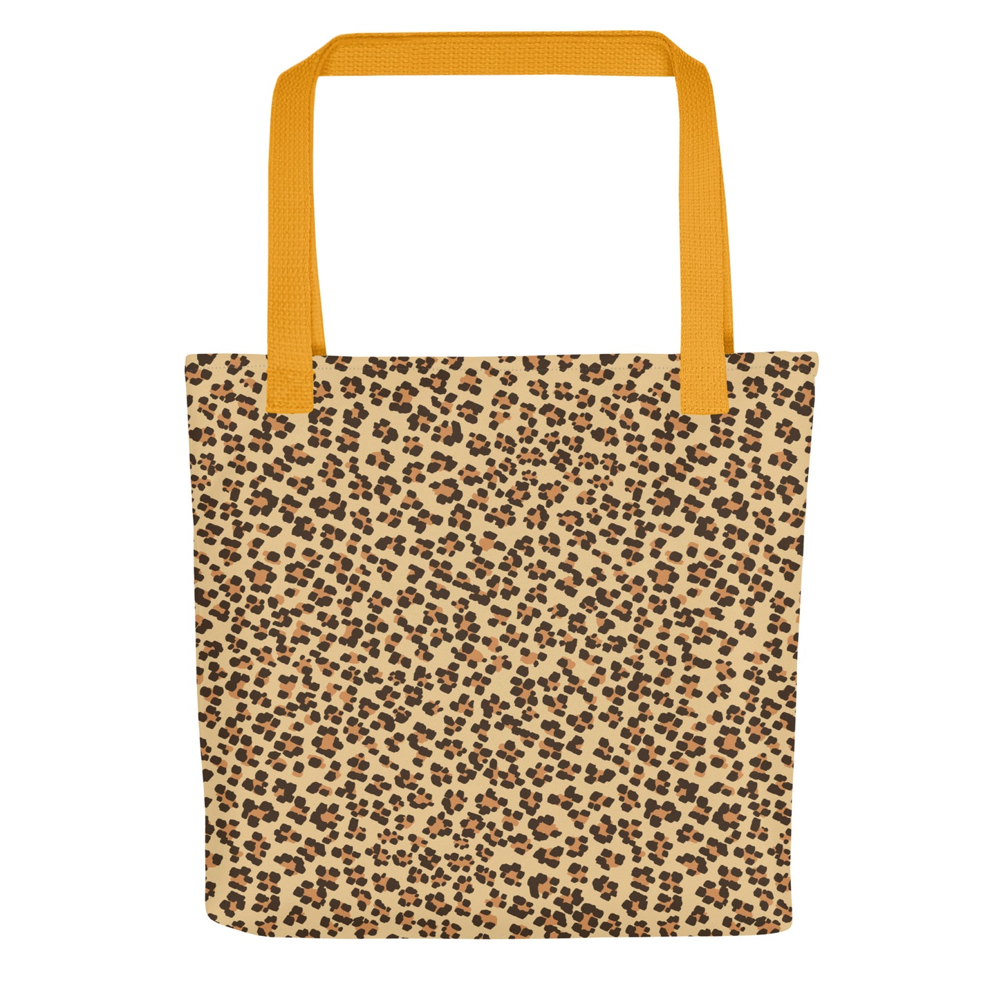 Brown Leopard Tote Bag