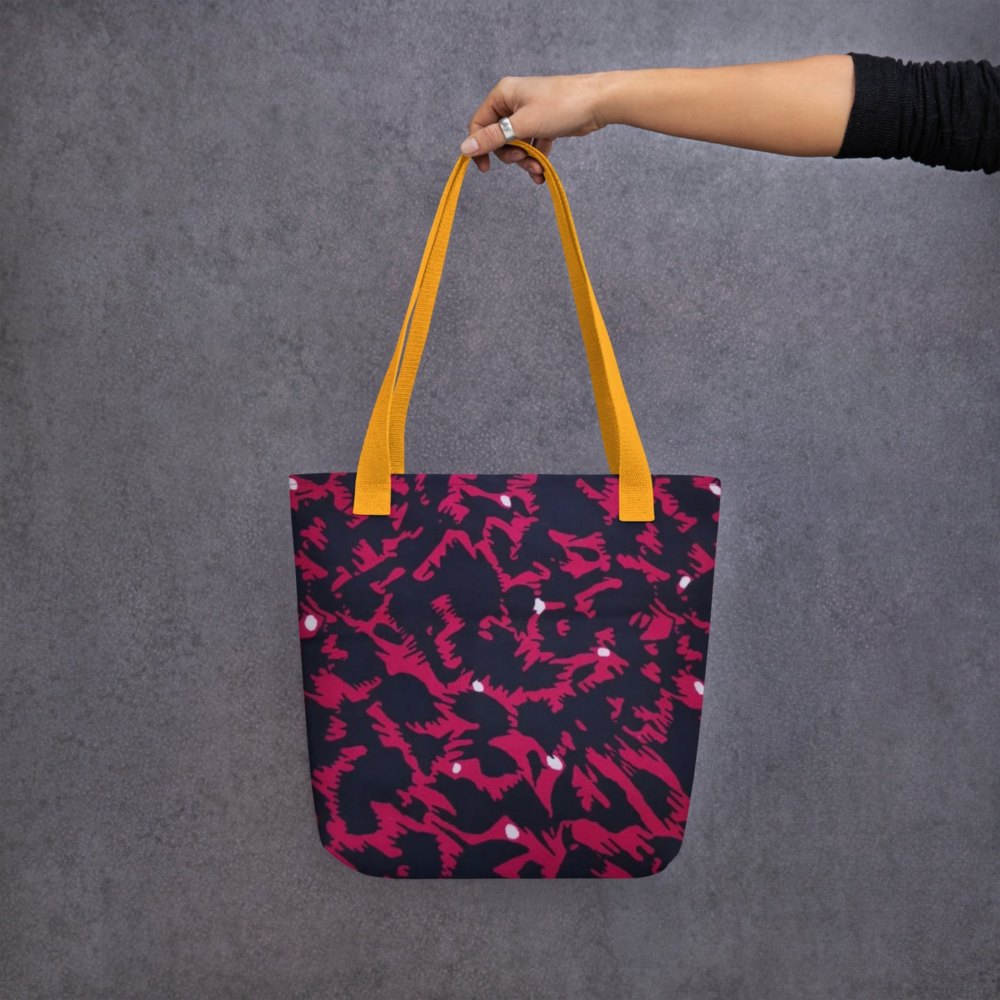 Pink Leopard Tote Bag