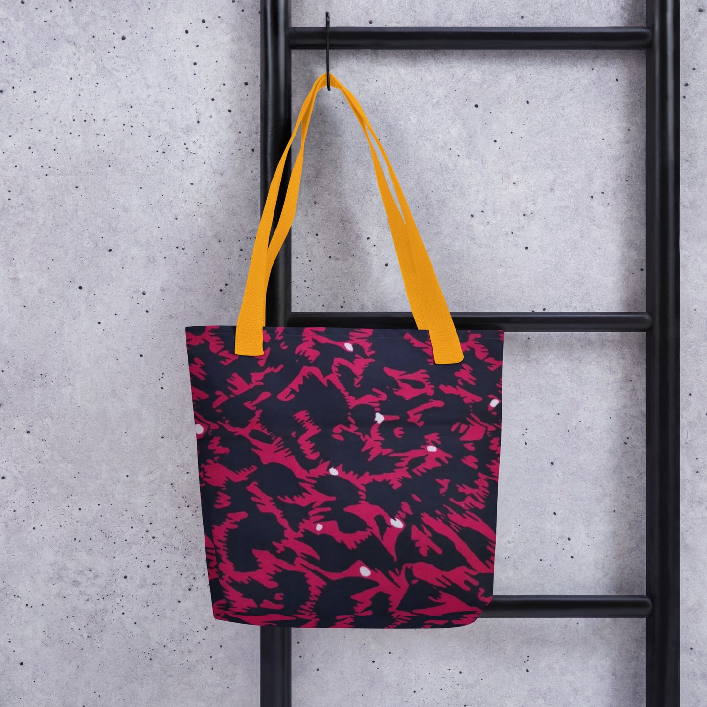 Pink Leopard Tote Bag