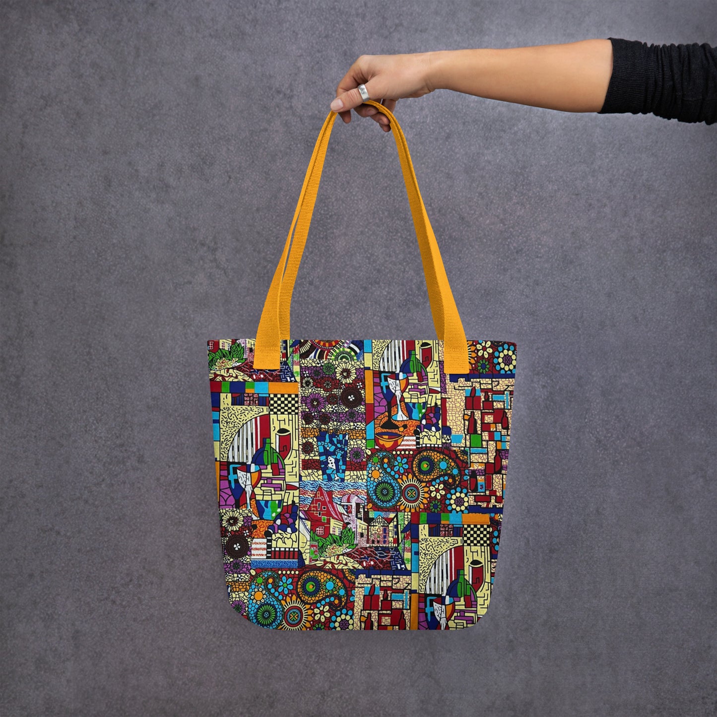 Colourful Artsy Tote Bag