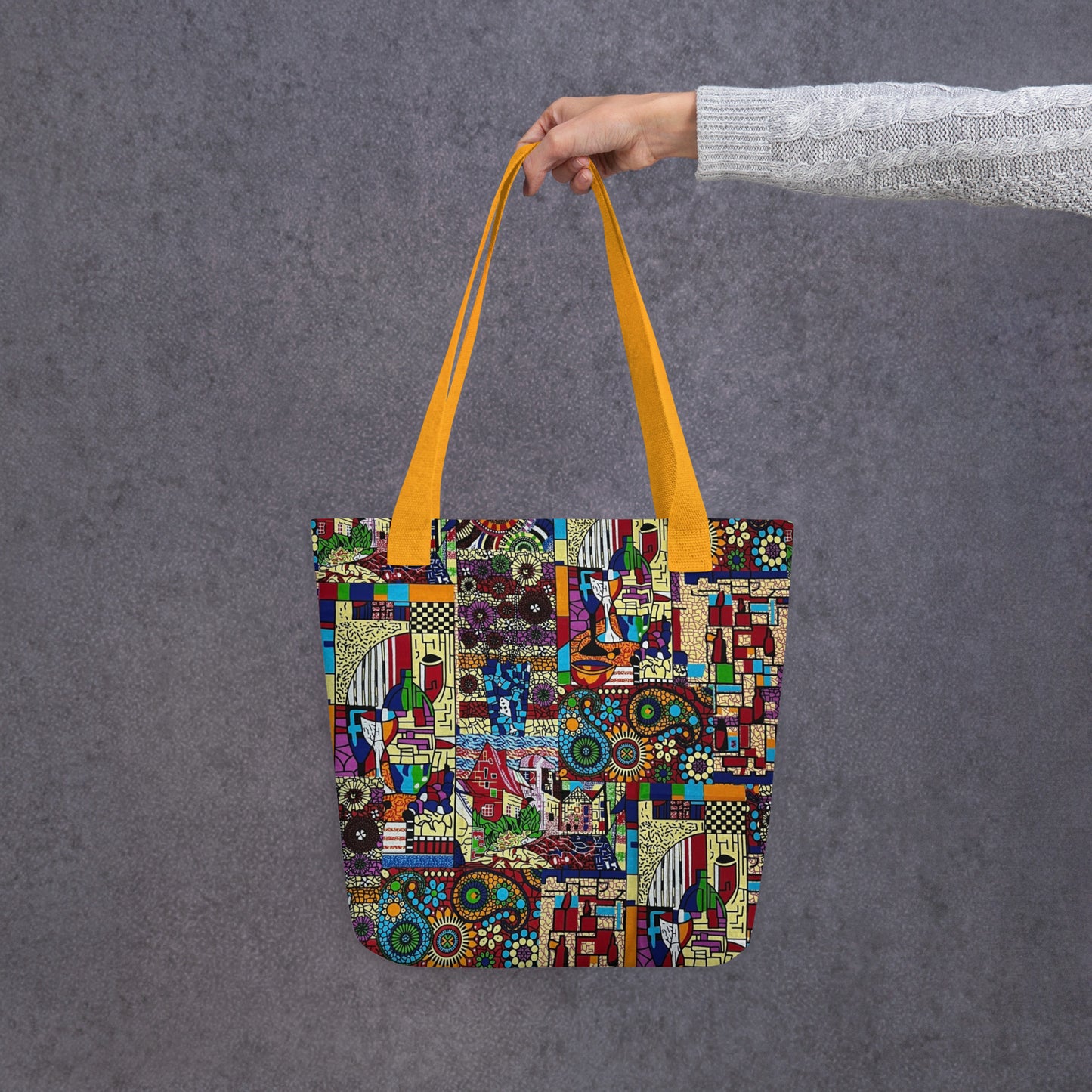 Colourful Artsy Tote Bag