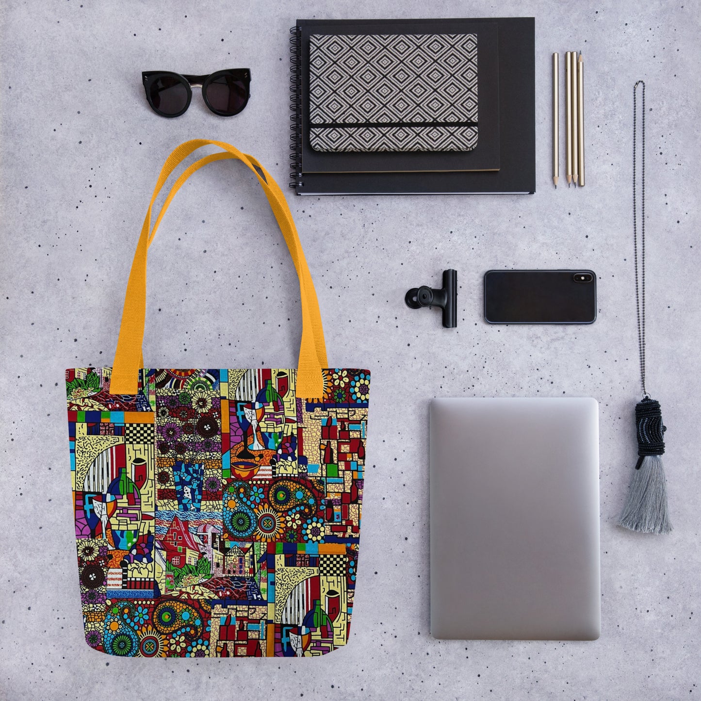 Colourful Artsy Tote Bag