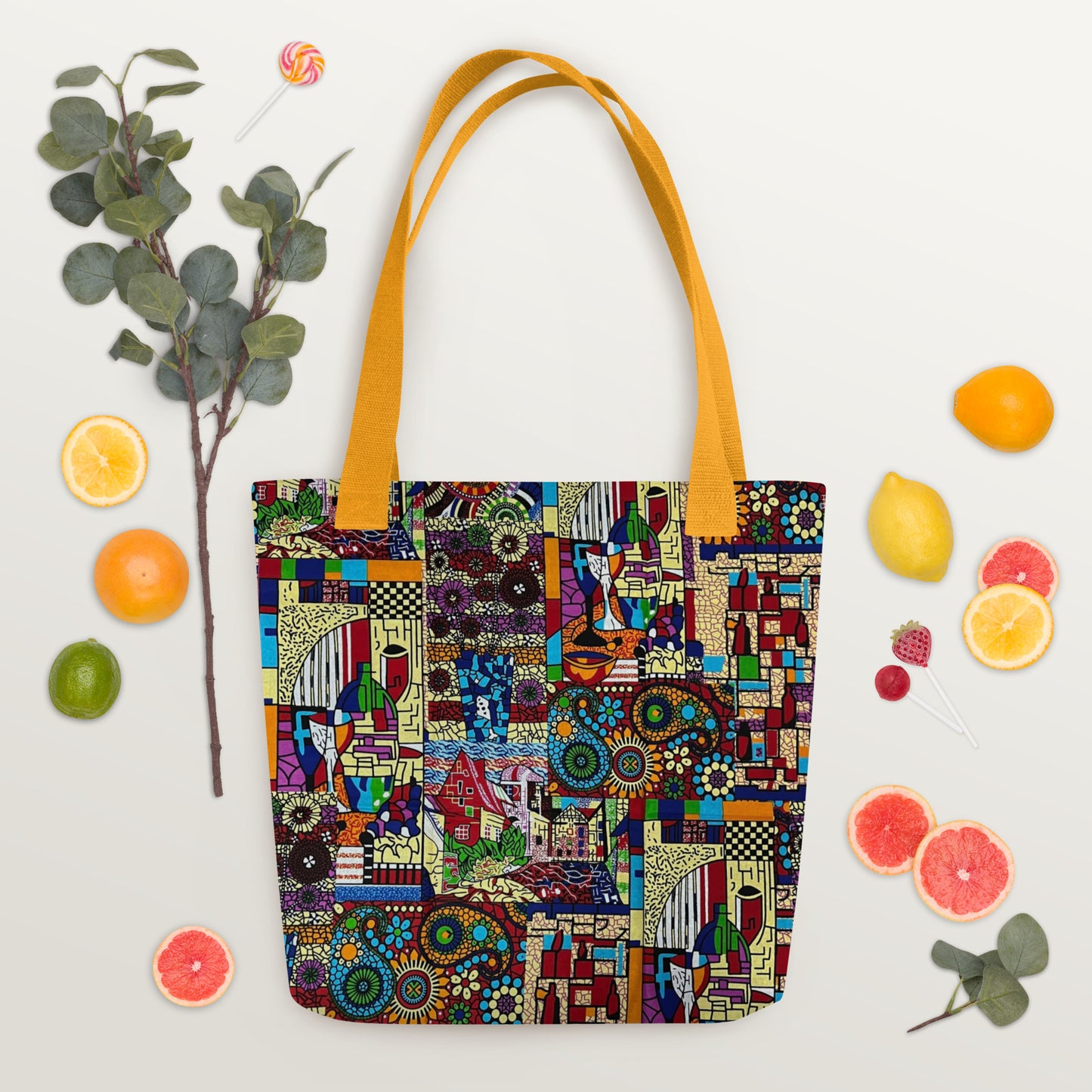 Colourful Artsy Tote Bag