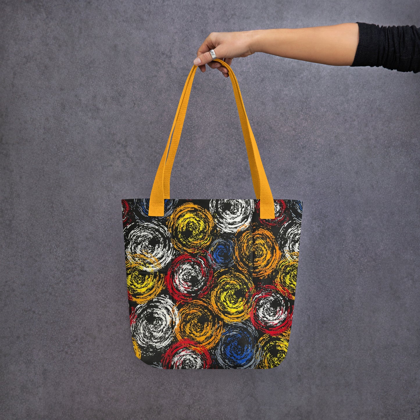 Colourful Swirls Tote Bag