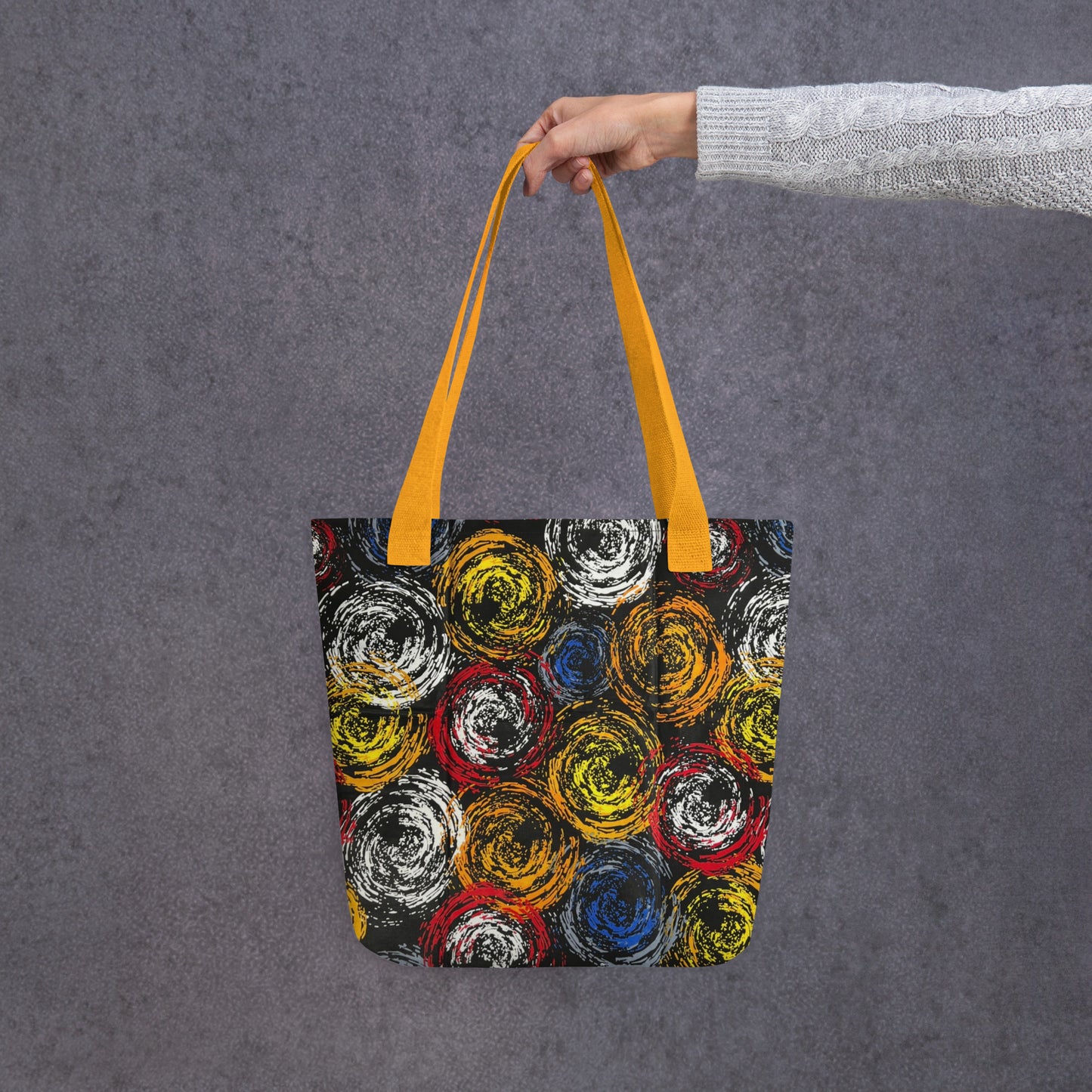 Colourful Swirls Tote Bag