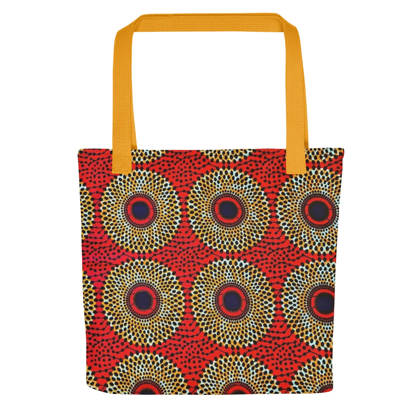 Orange Mandela Tote Bag