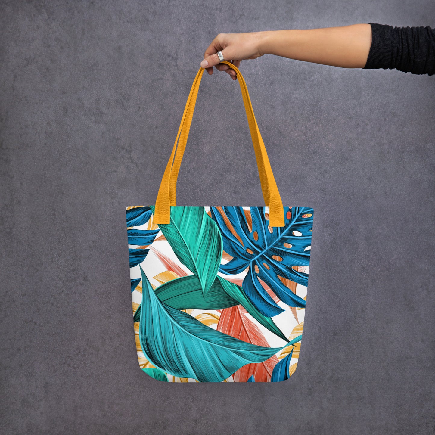 Tropical Leaves Tote Bag