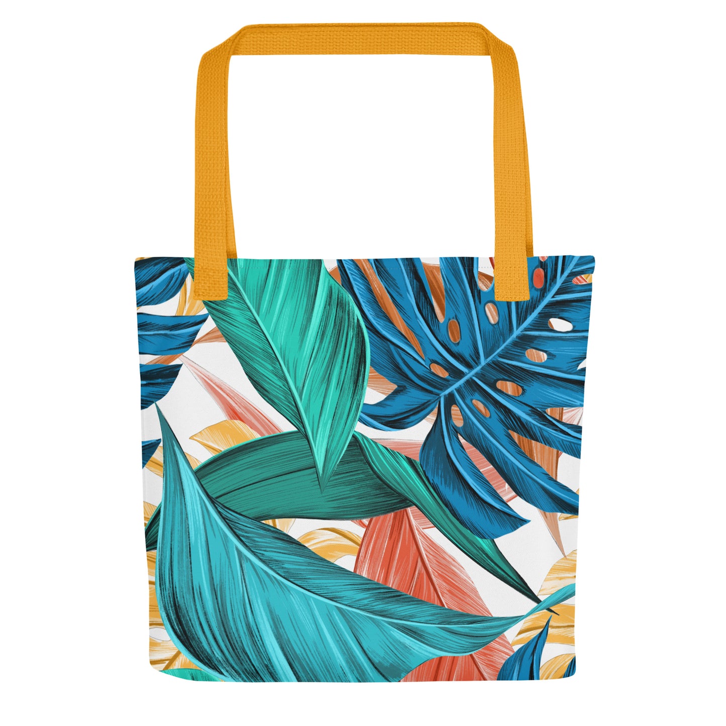 Tropical Leaves Tote Bag