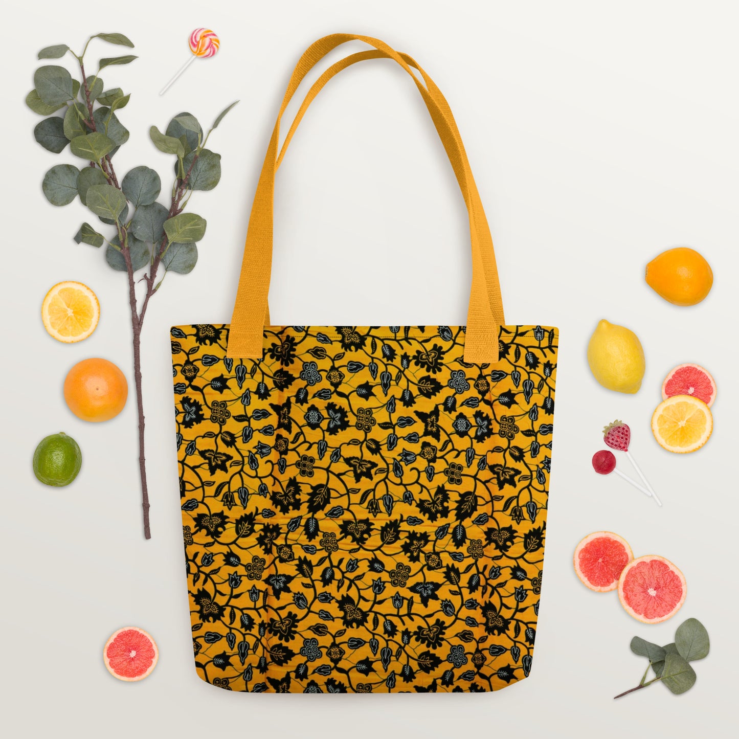 Yellow Leaves Tote Bag