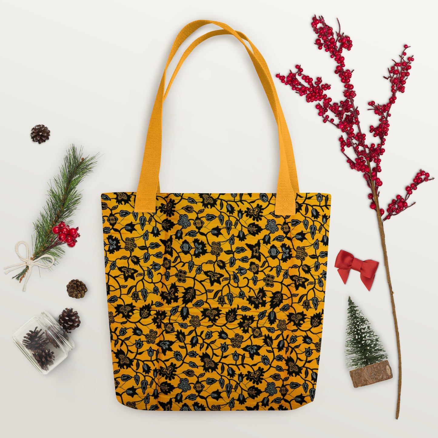 Yellow Leaves Tote Bag