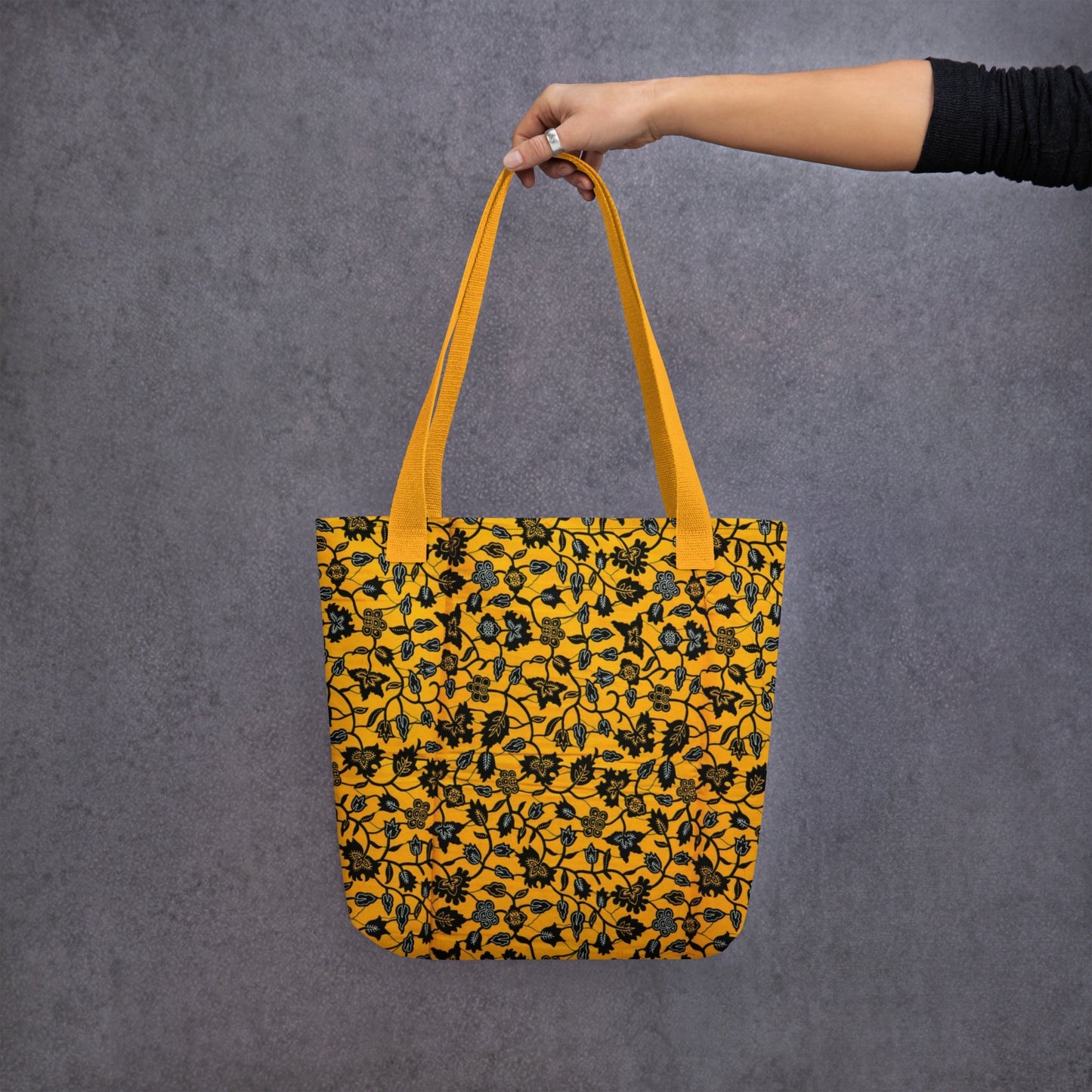 Yellow Leaves Tote Bag