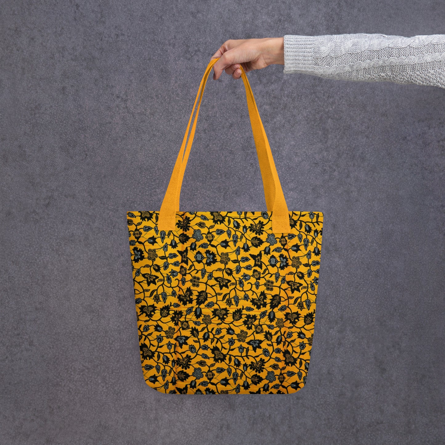 Yellow Leaves Tote Bag