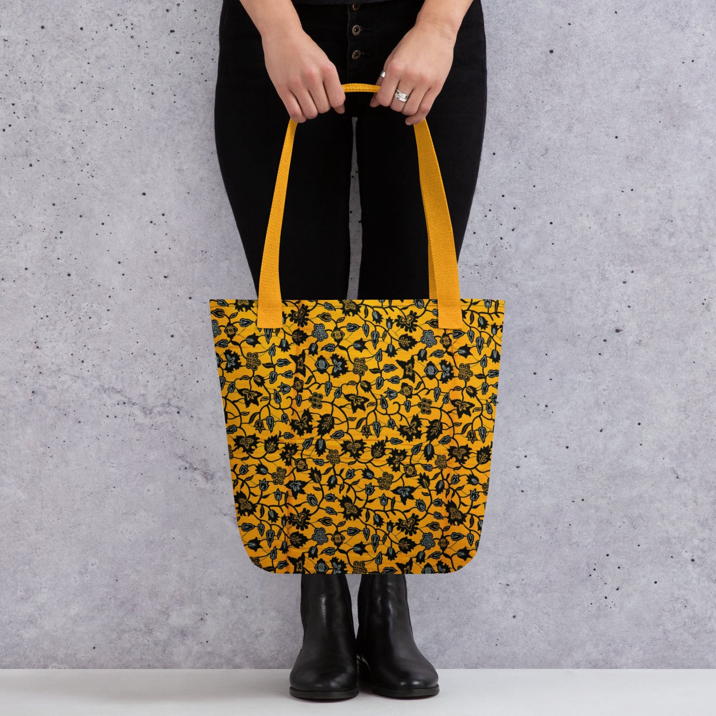 Yellow Leaves Tote Bag