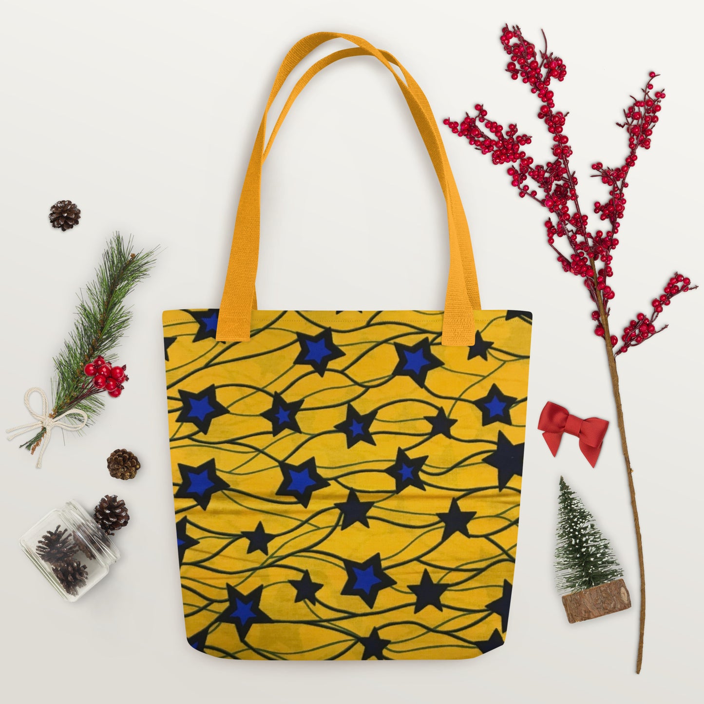 Blue Star Tote Bag