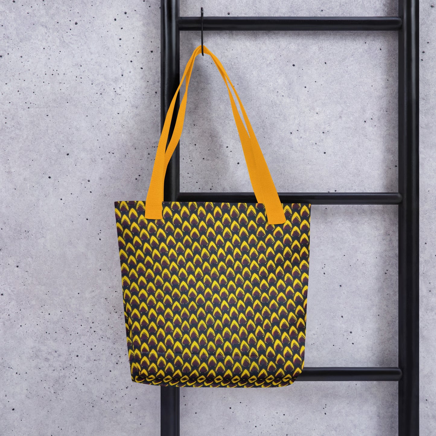 Yellow Flame Tote Bag