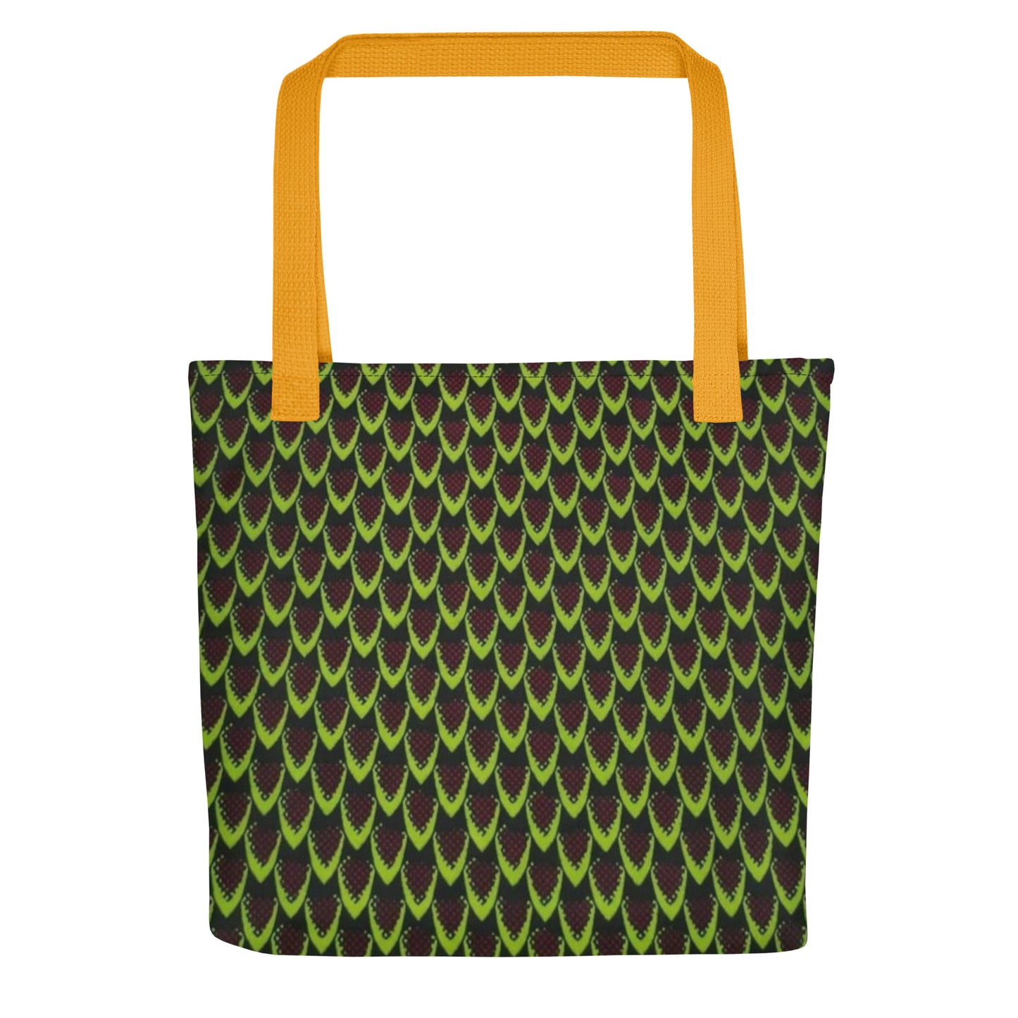 Green Flame Tote Bag