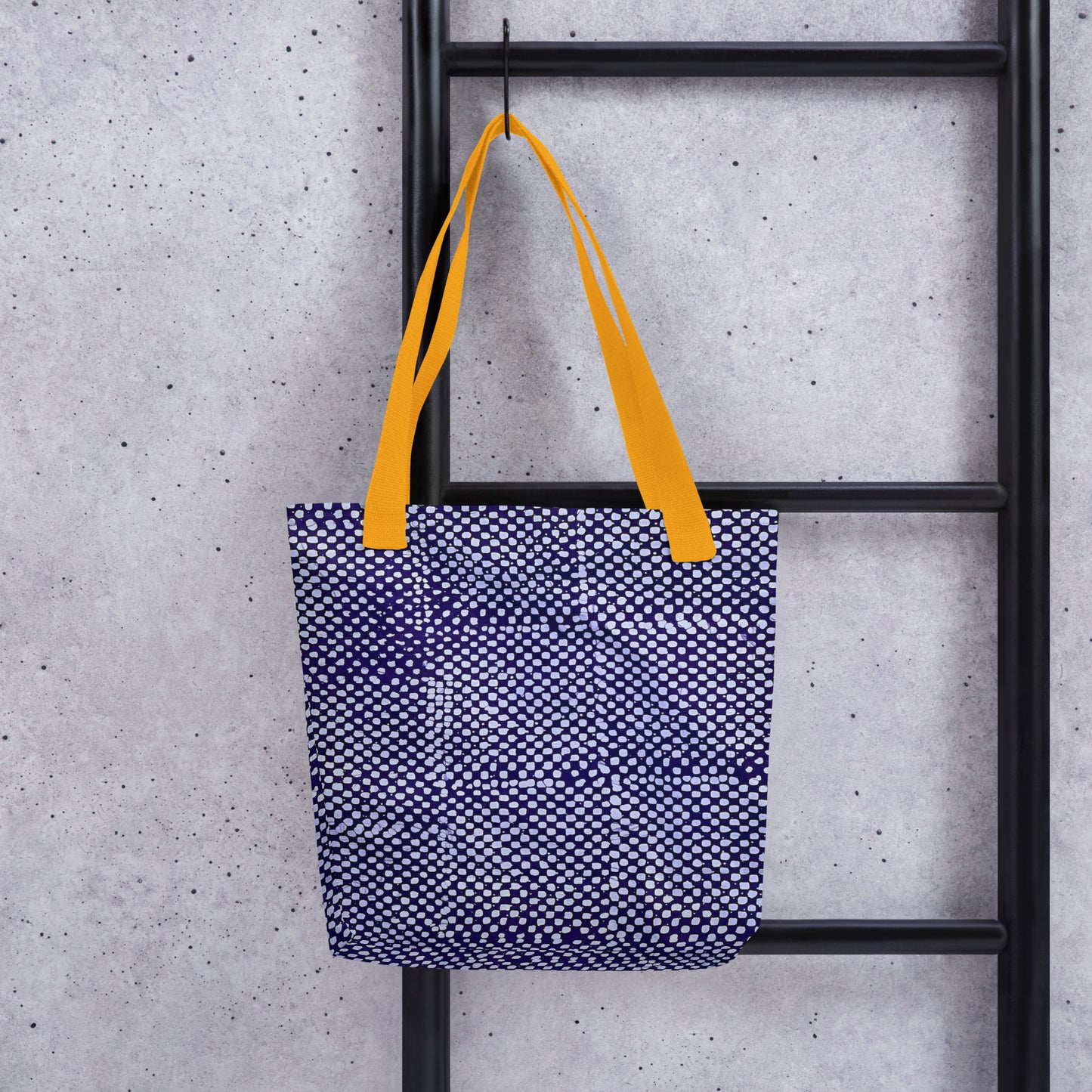 Purple Dots Tote Bag