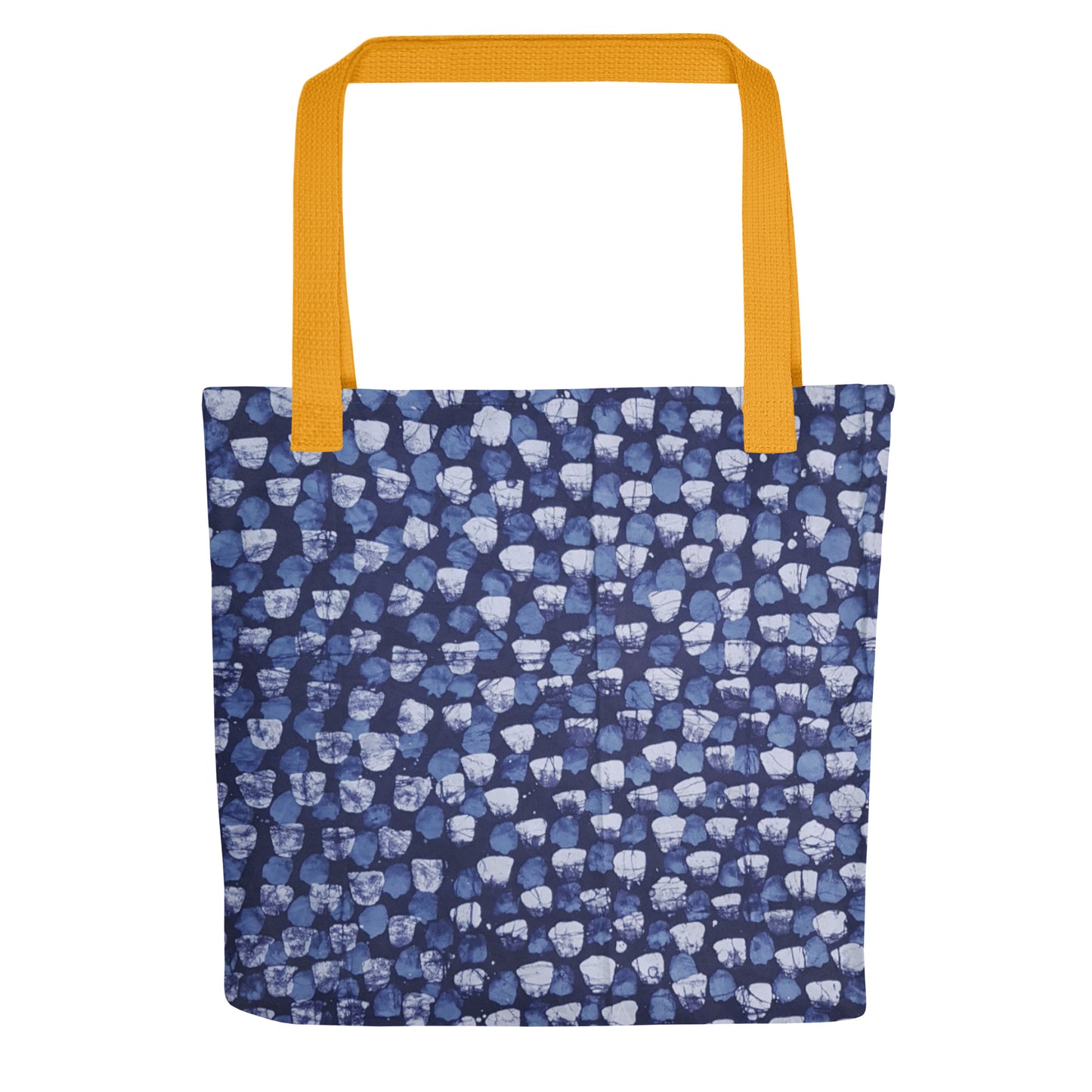 Blue Dotted Tote Bag