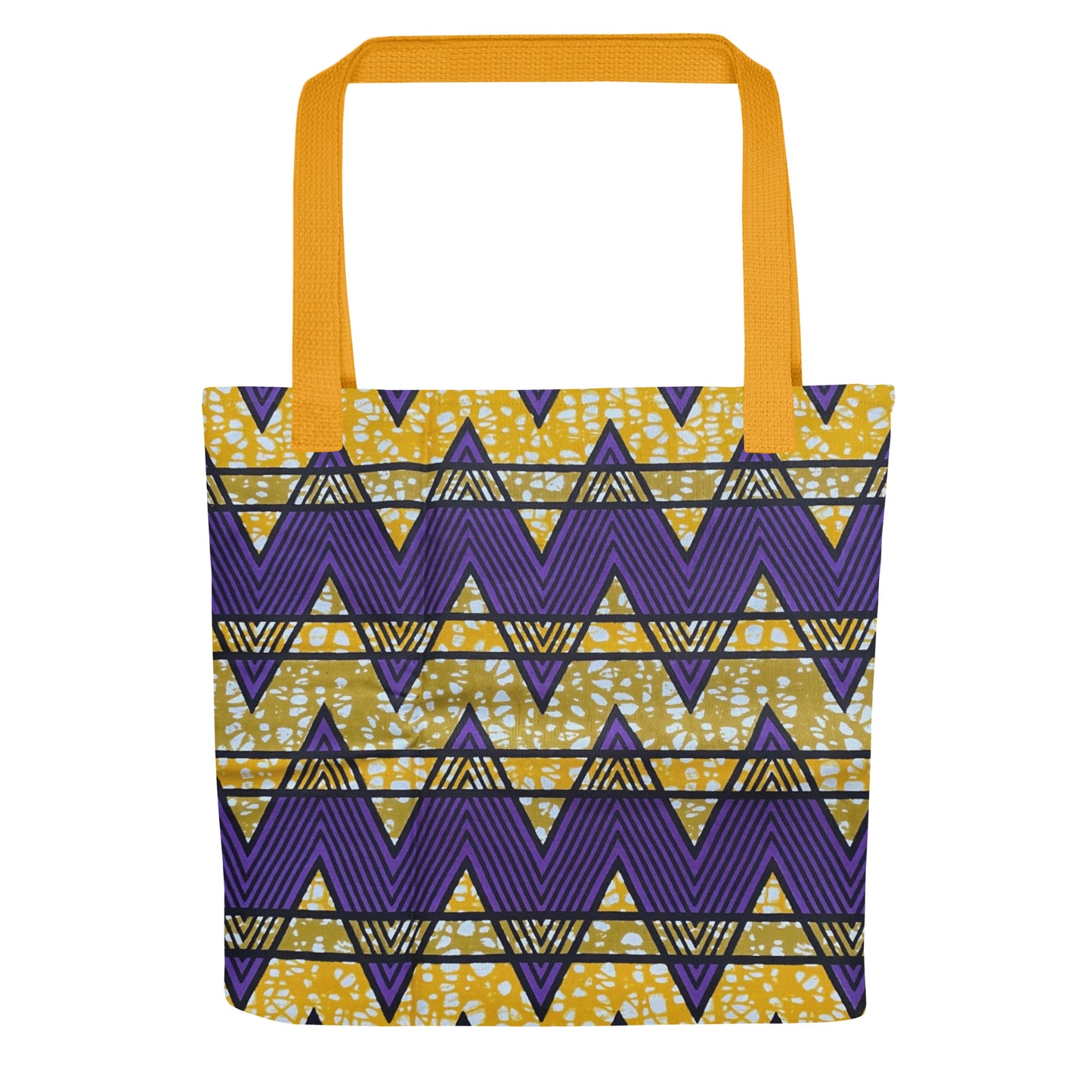 Purple Yellow Tote Bag