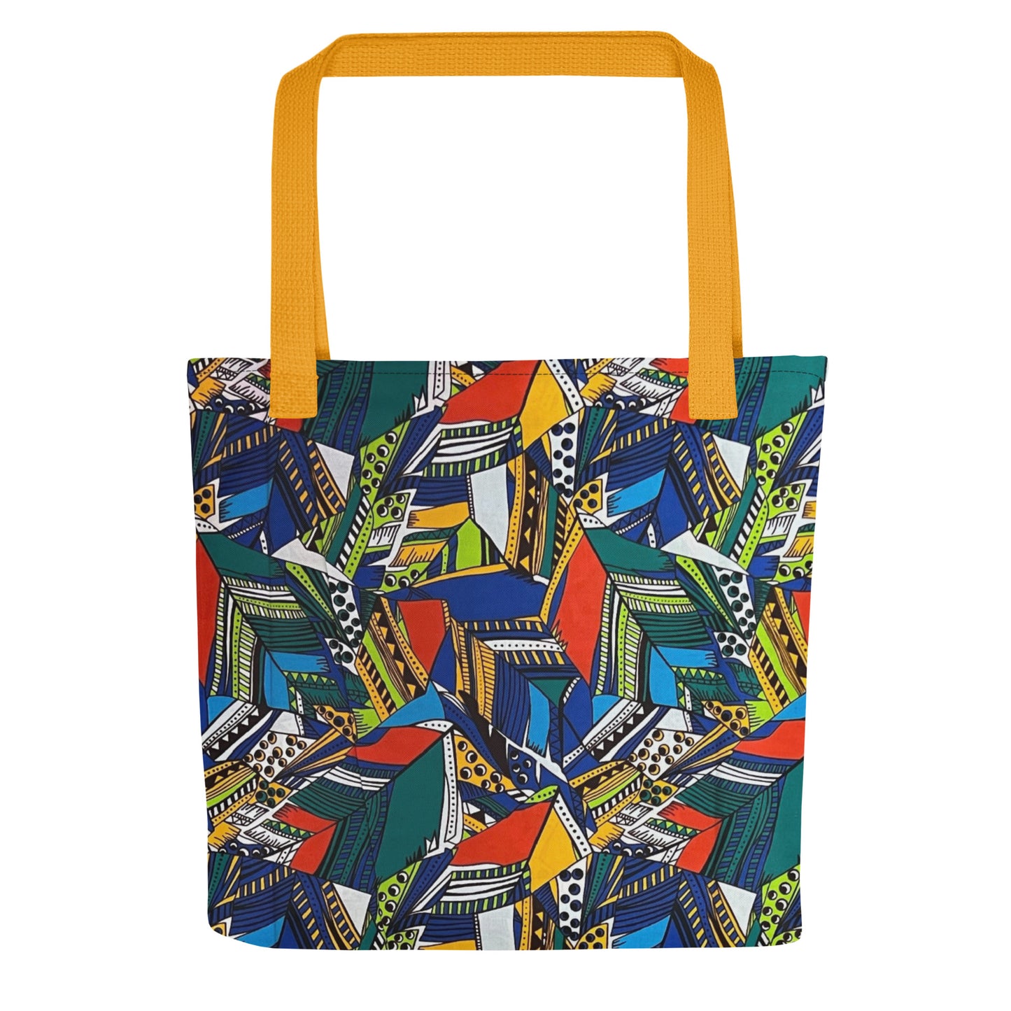 Multicolour Shapes Tote Bag