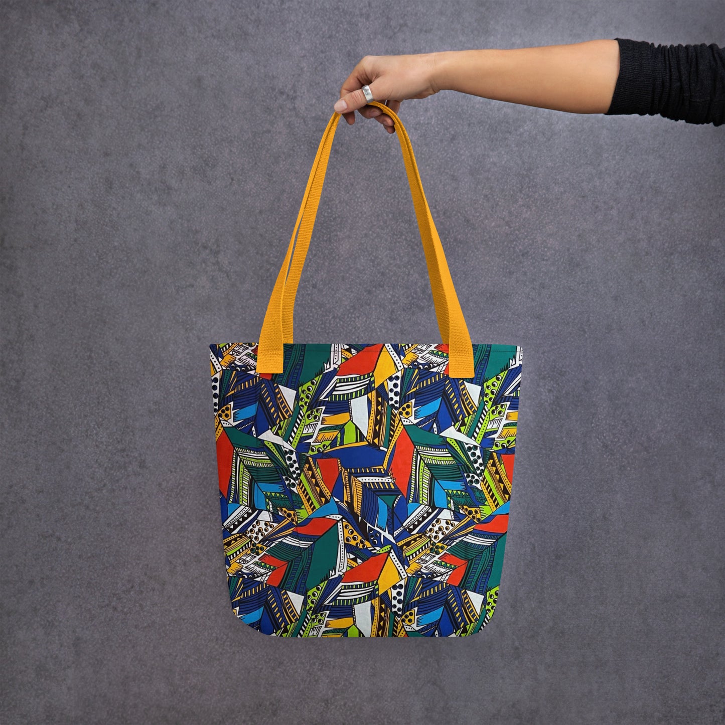 Multicolour Shapes Tote Bag