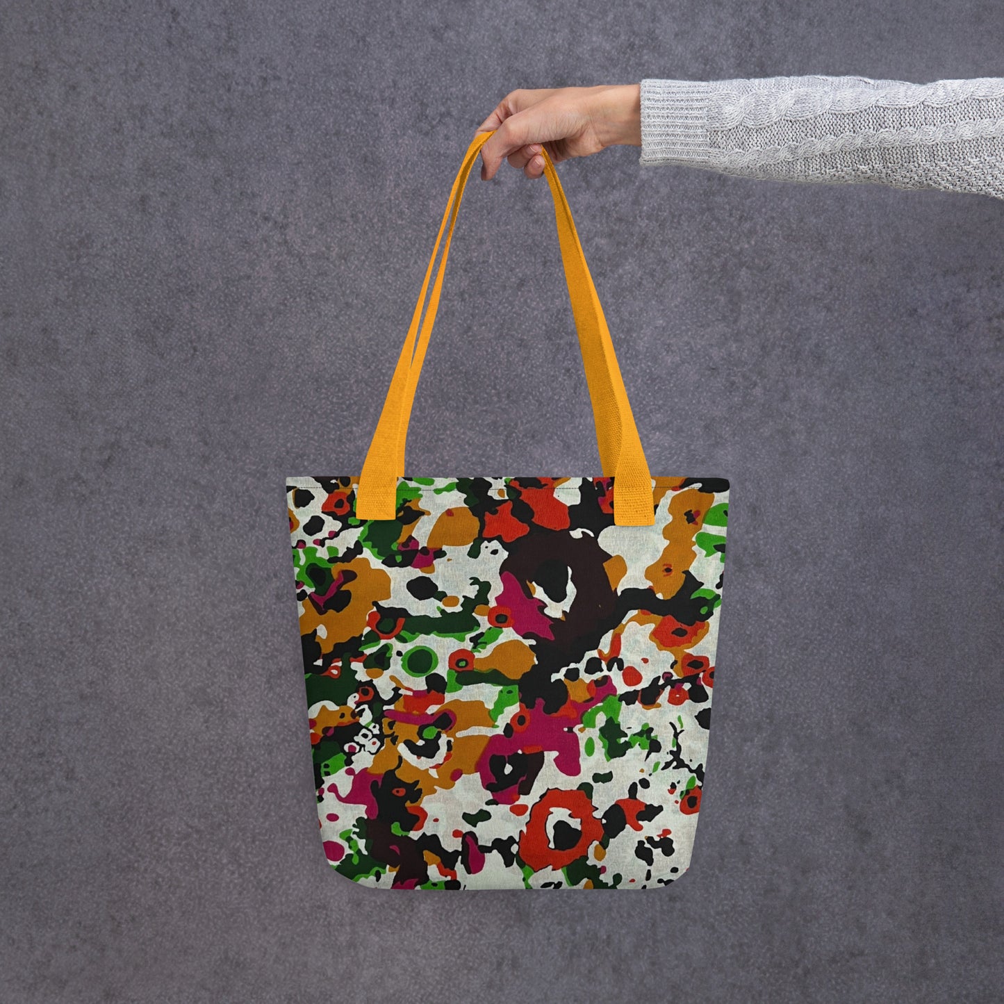 Multicolour Paint Tote Bag