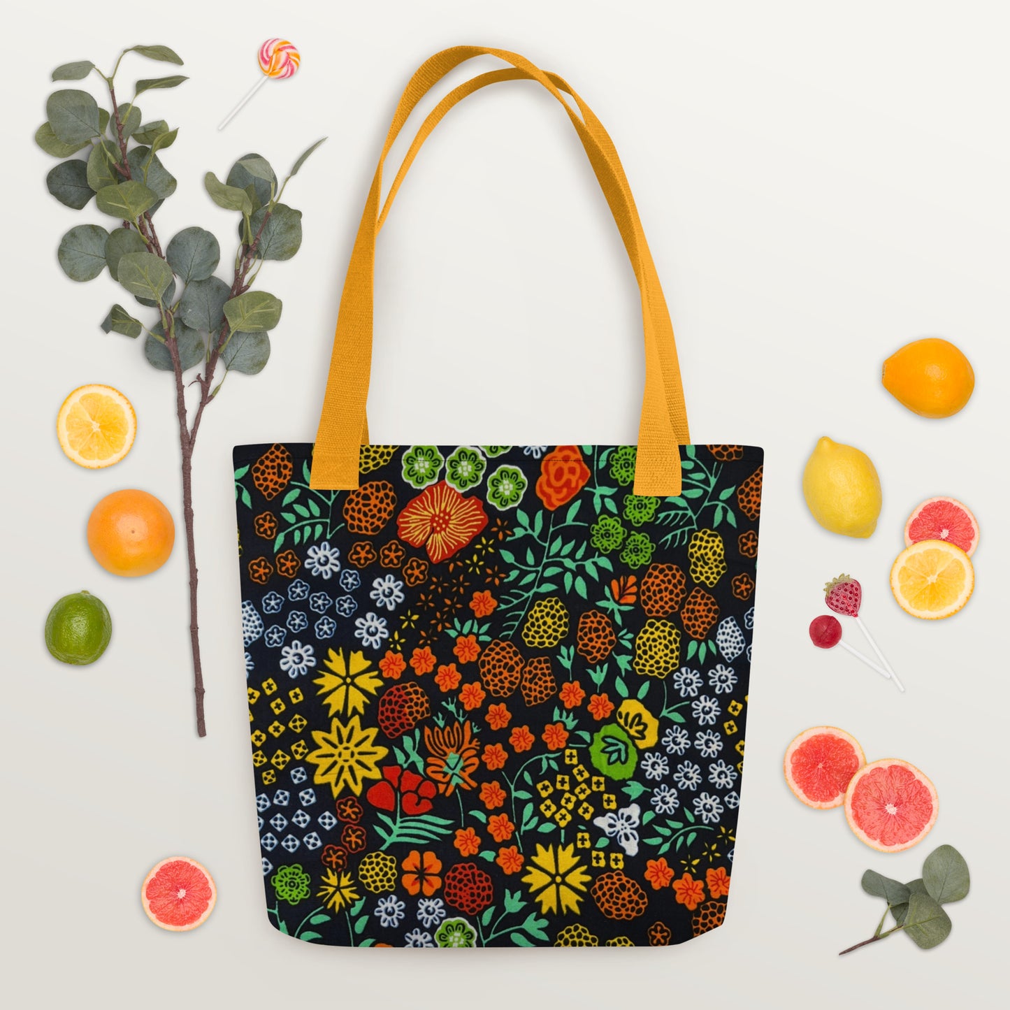 Multicolour Floral Tote Bag