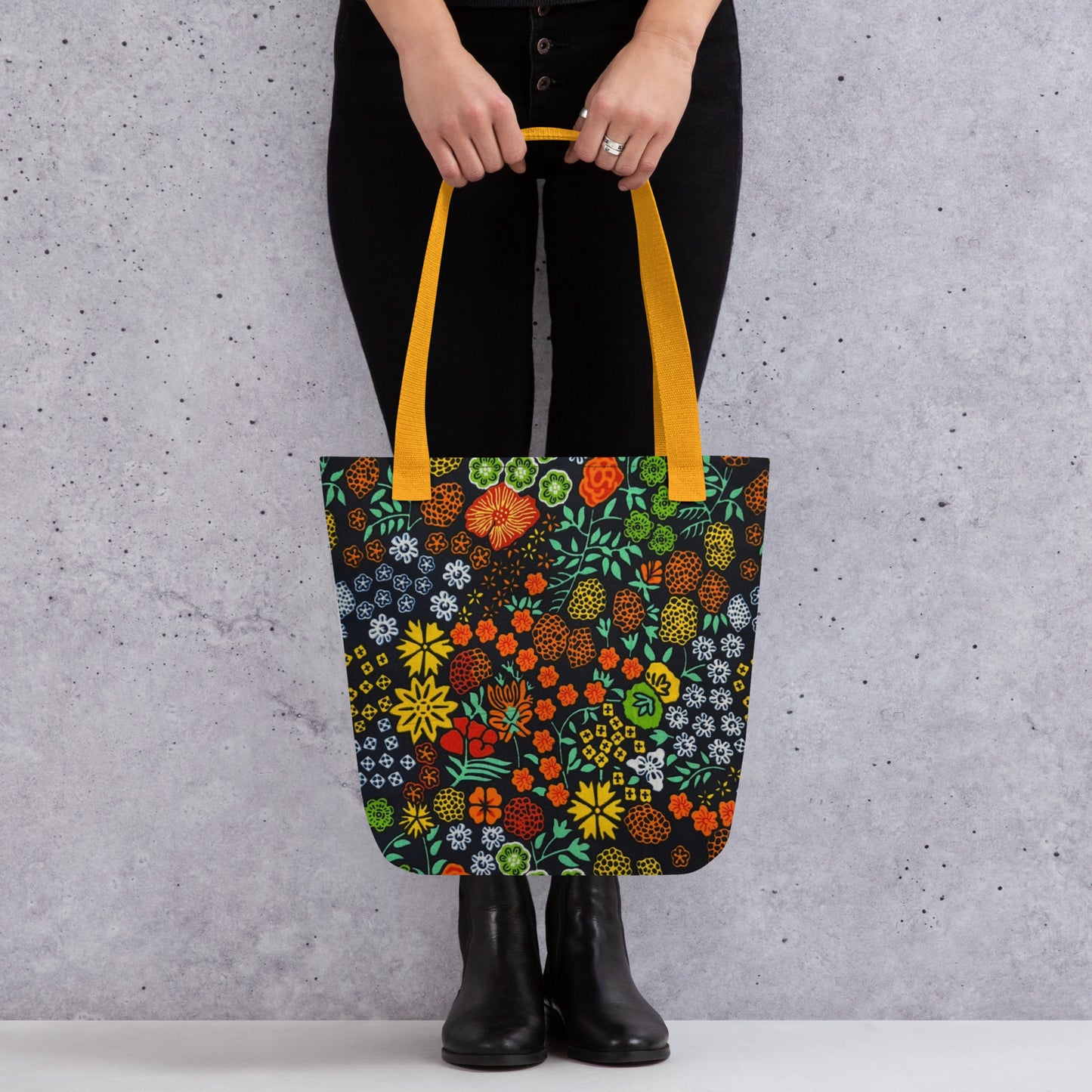 Multicolour Floral Tote Bag