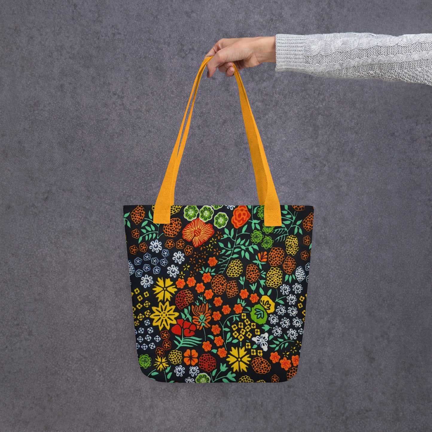 Multicolour Floral Tote Bag