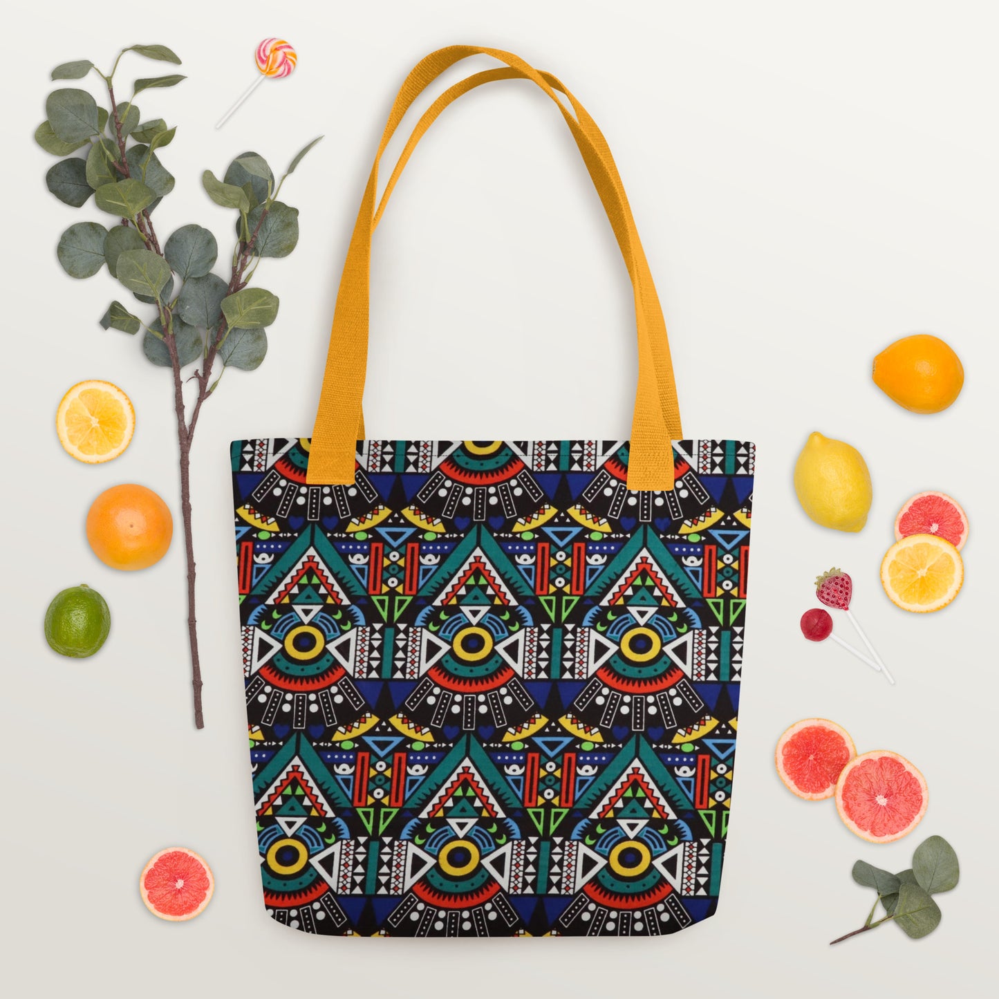 Multicolour Bogolan Tote Bag