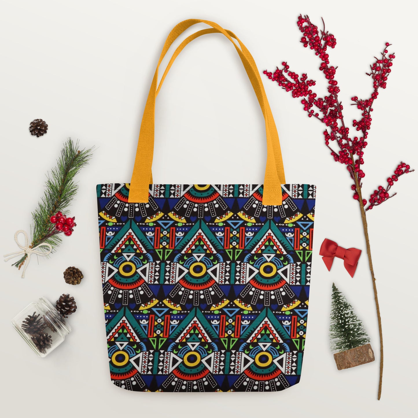 Multicolour Bogolan Tote Bag