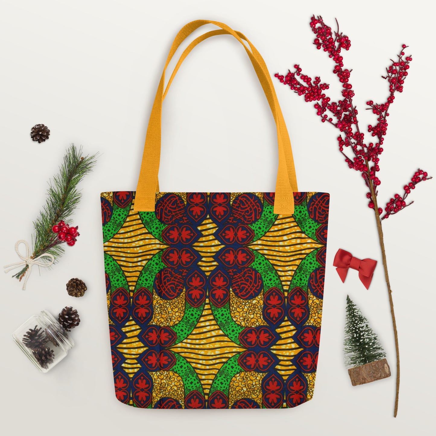 Multicolour Abstract Tote Bag